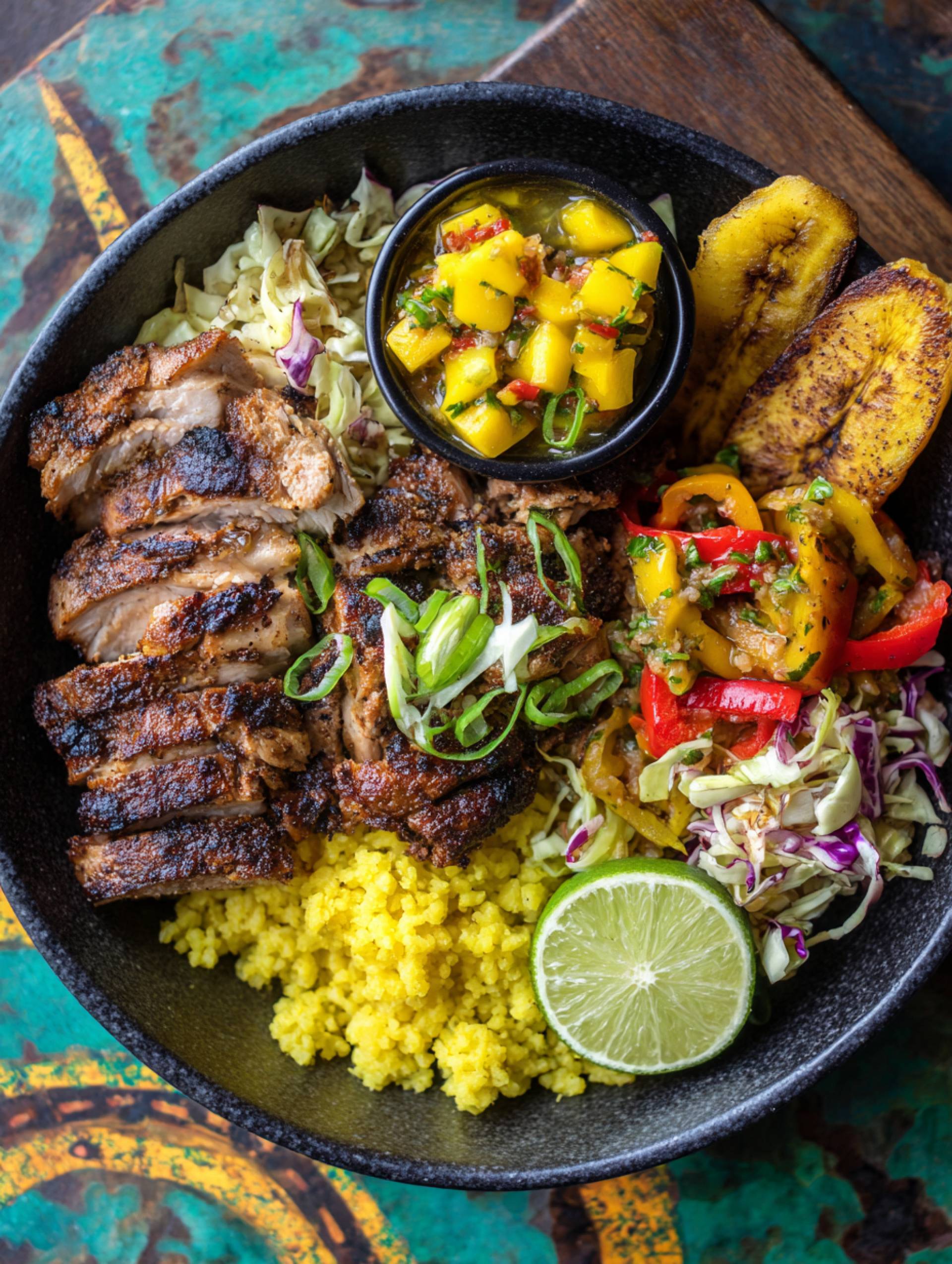 Jerk Chicken Bowl [Low Carb]