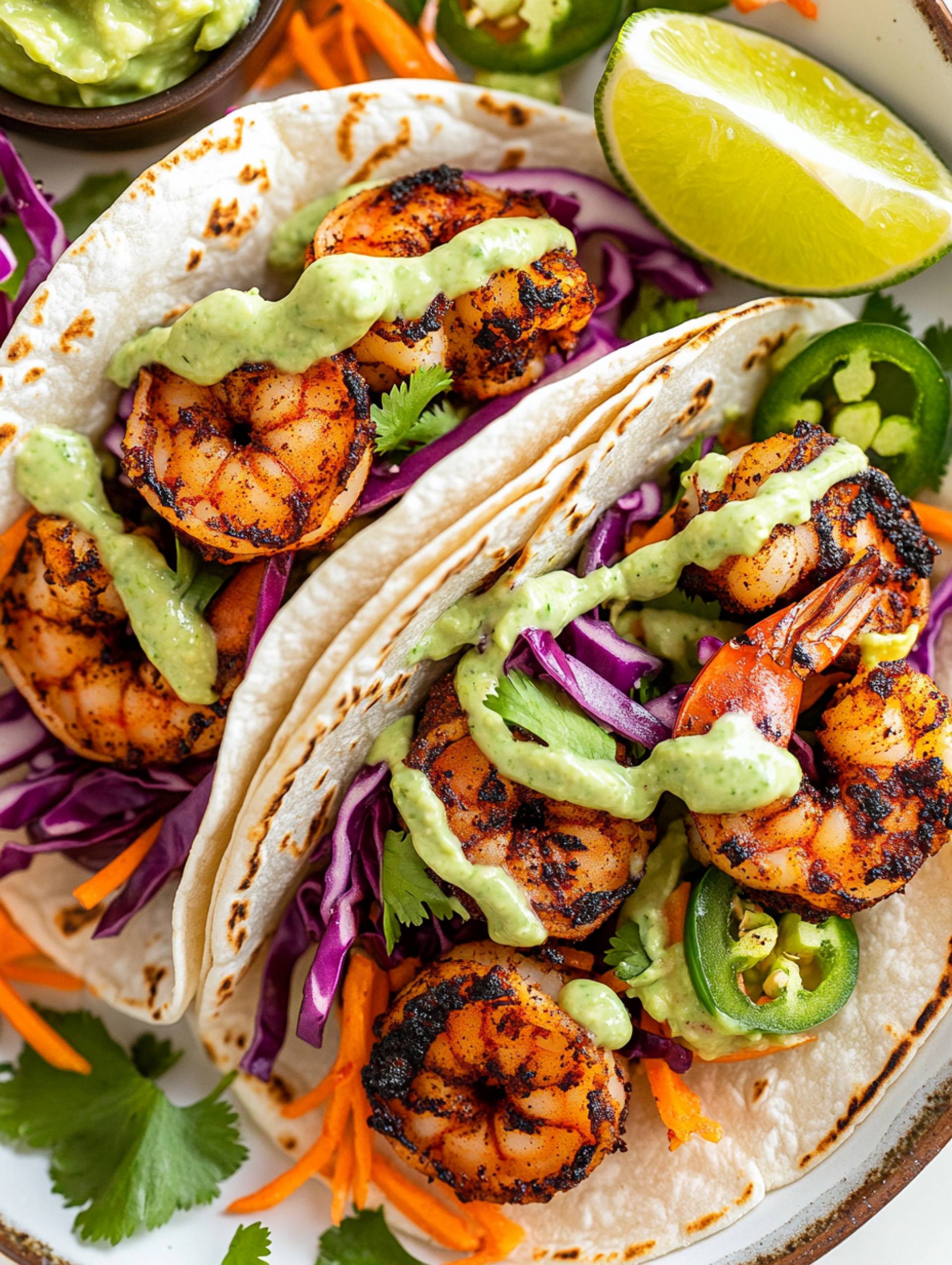 Blackened Shrimp Tacos