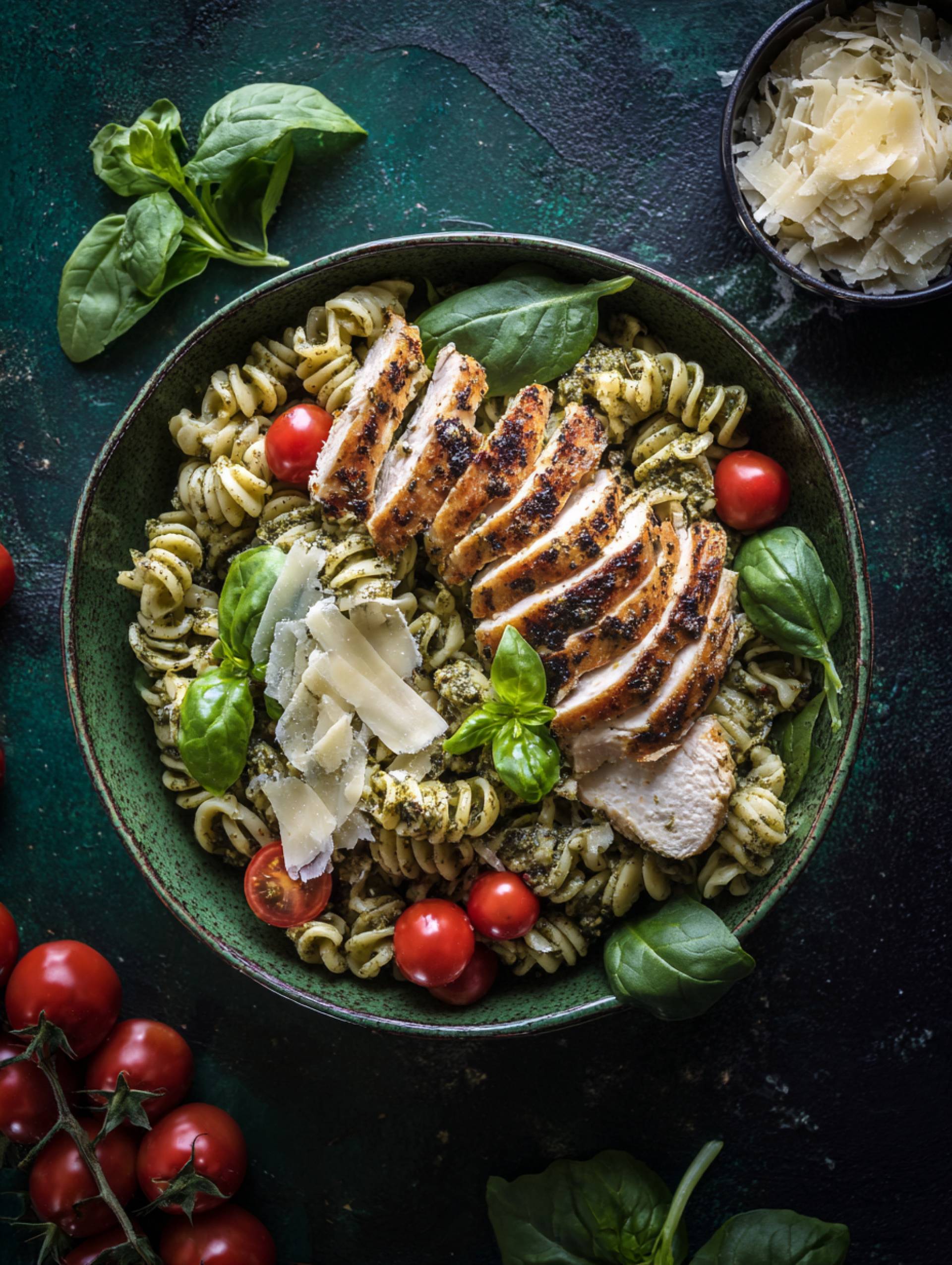 Chicken Pesto Pasta Chicken Pesto Pasta
