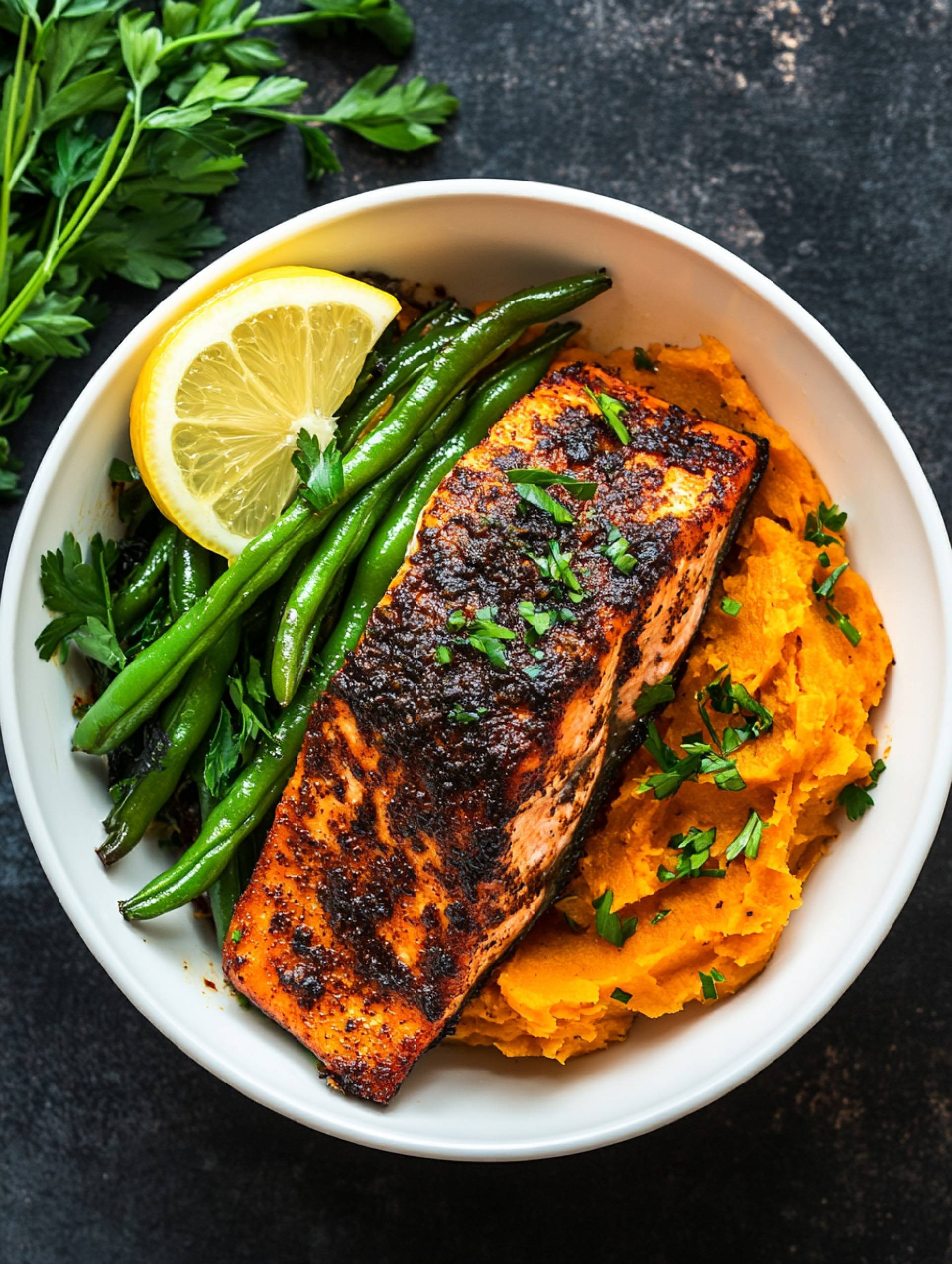 Salmon & Sweet Potato Mash