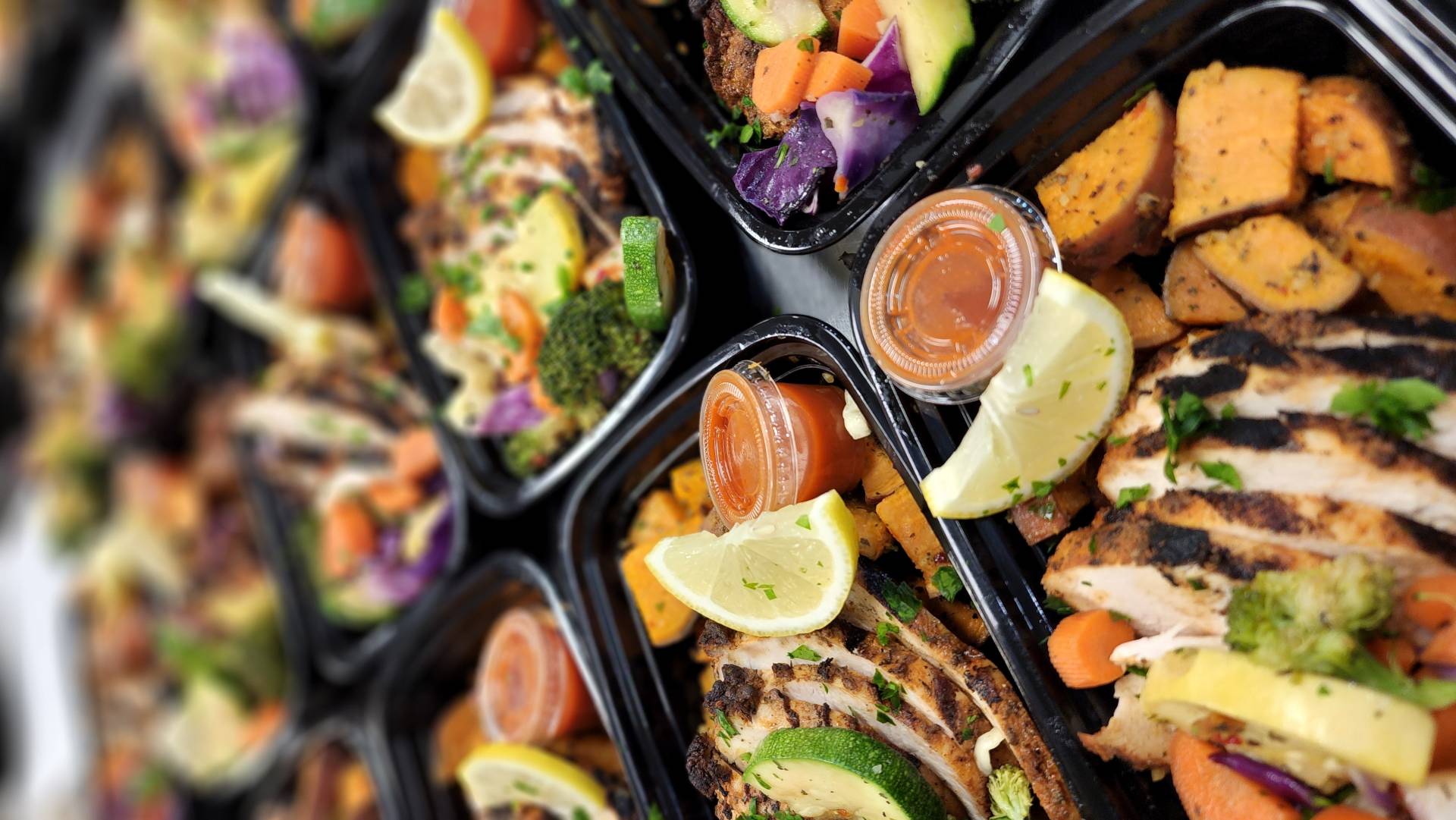 Grilled Chicken & Roasted Sweet Potatoes