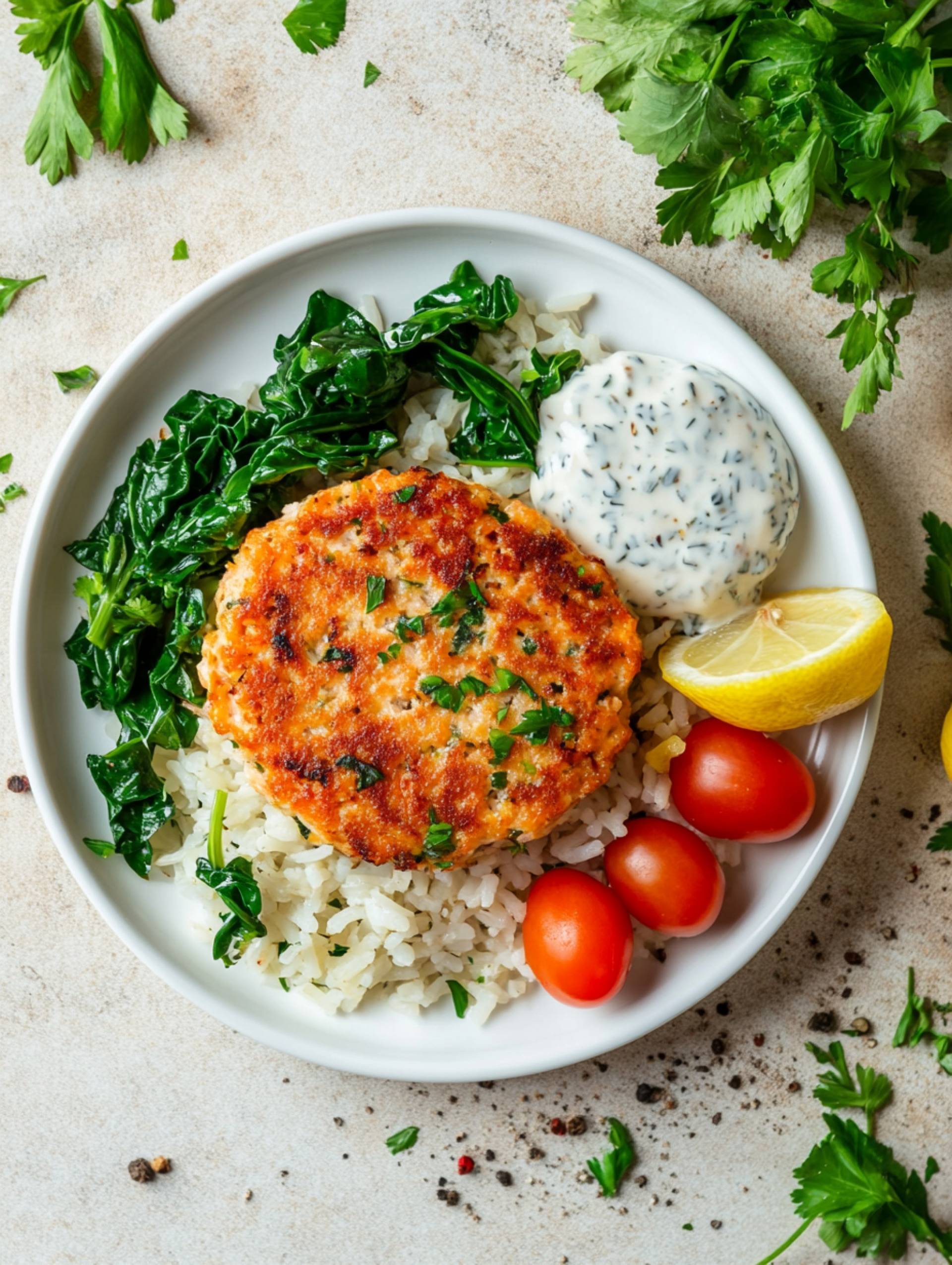 Fresh Salmon Cake