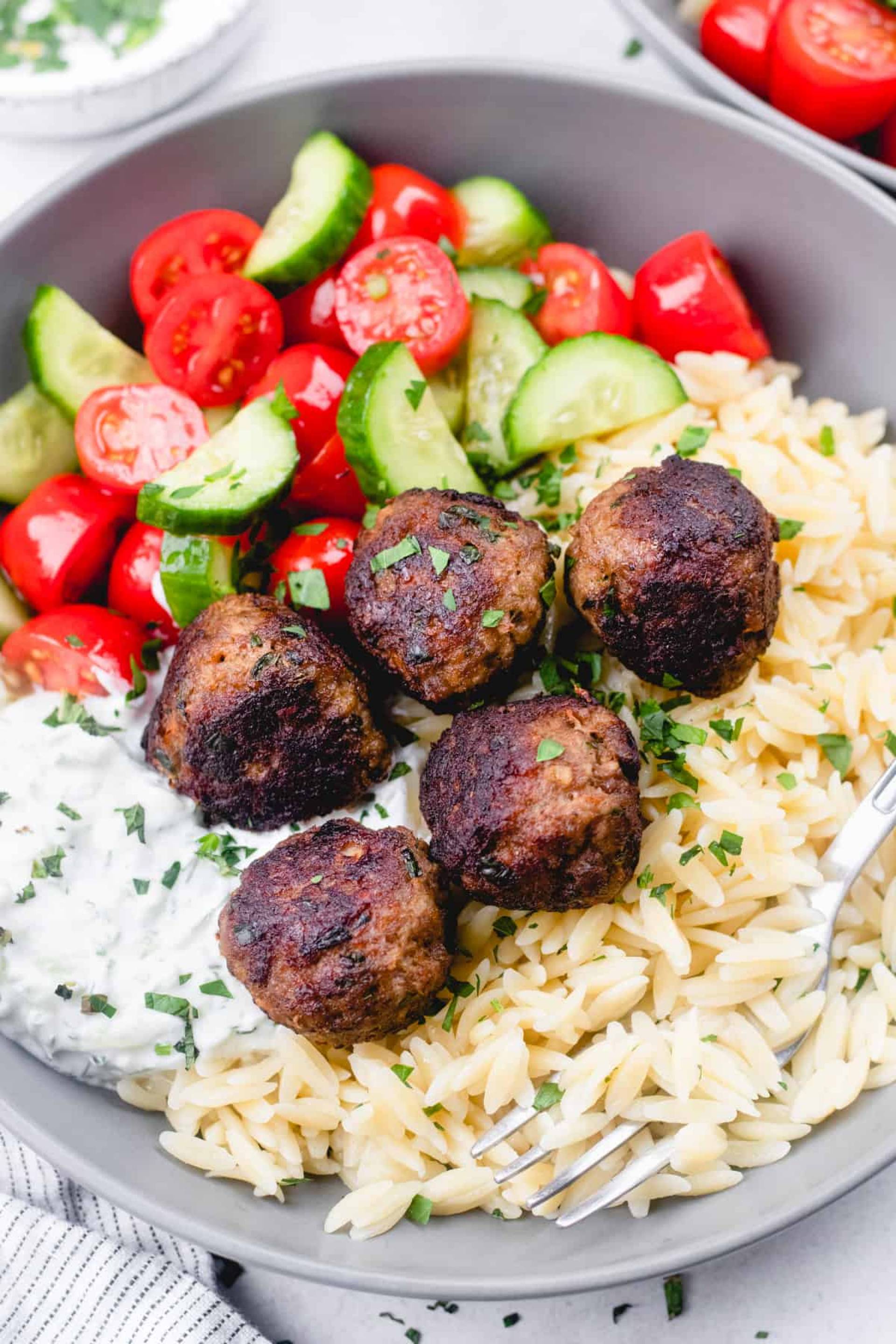 Turkish Beef Meatballs (Koftas)