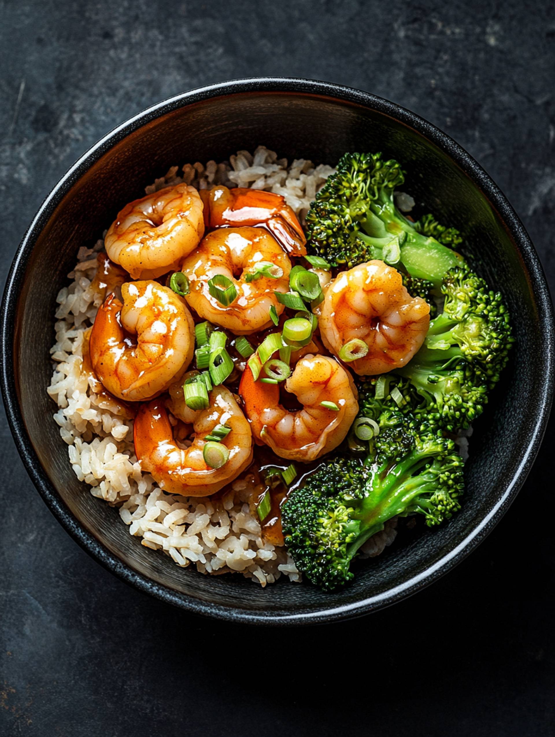 Teriyaki Shrimp Bowl