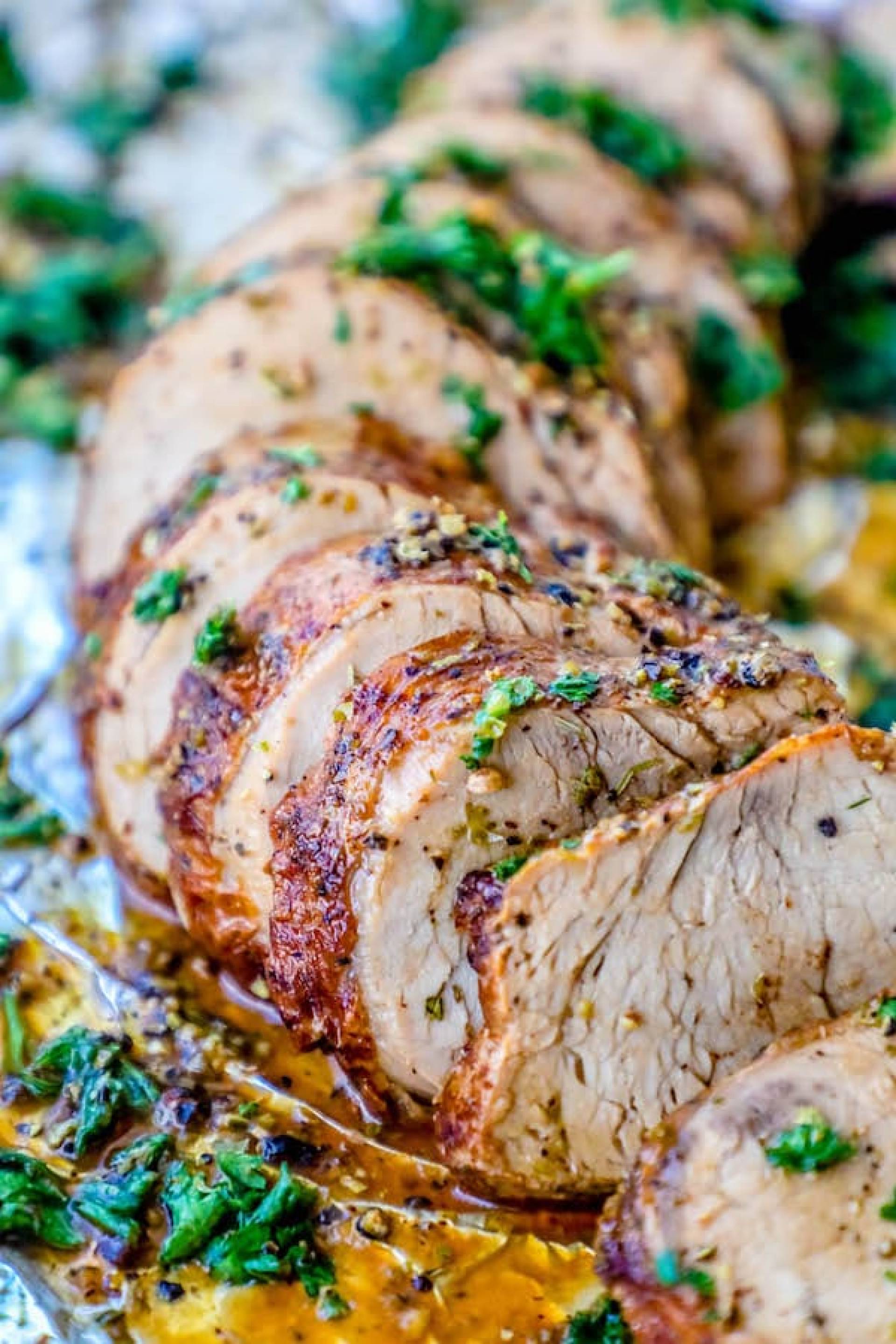 Garlic-Herb Pork Tenderloin