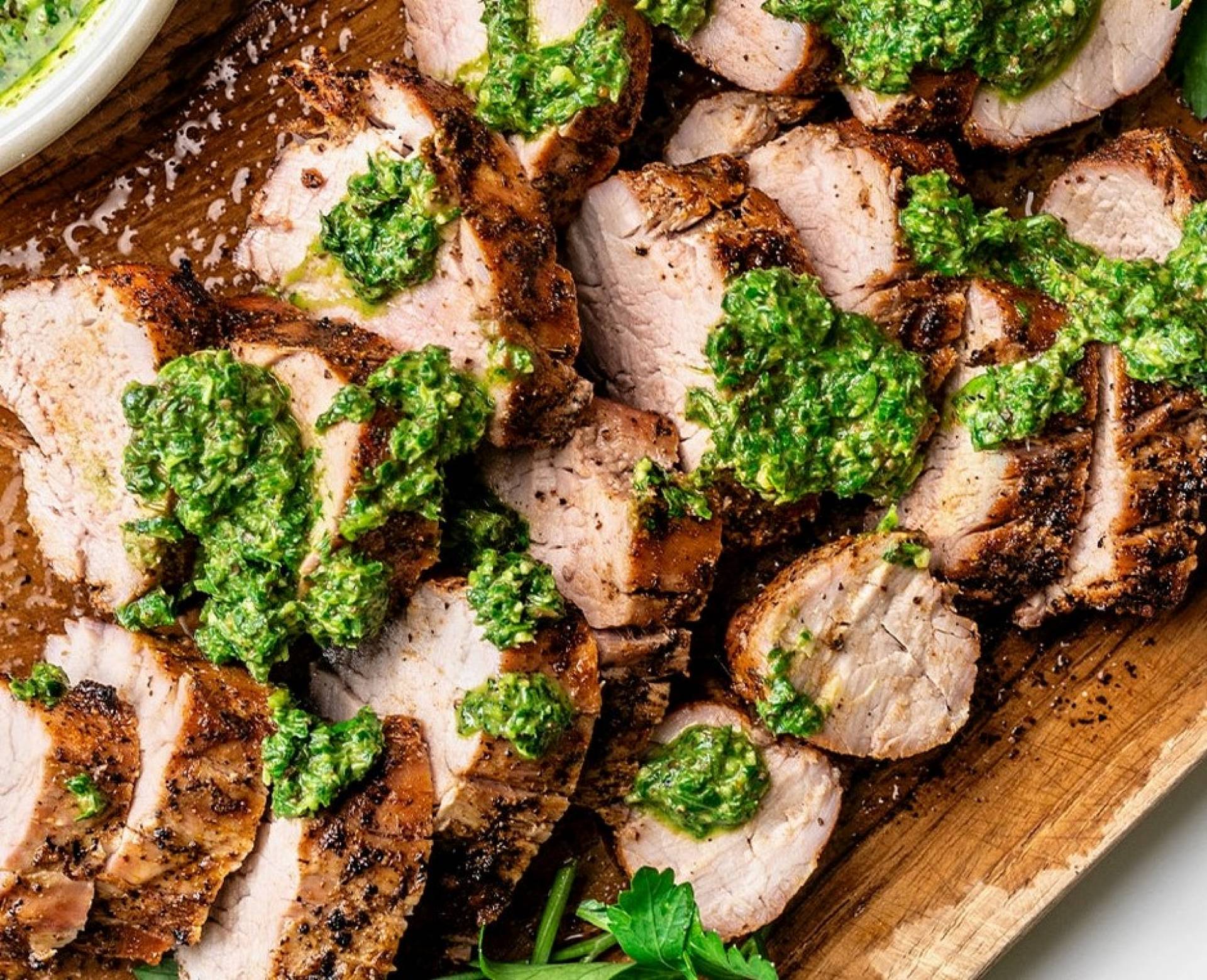 Chimichurri Pork Tenderloin