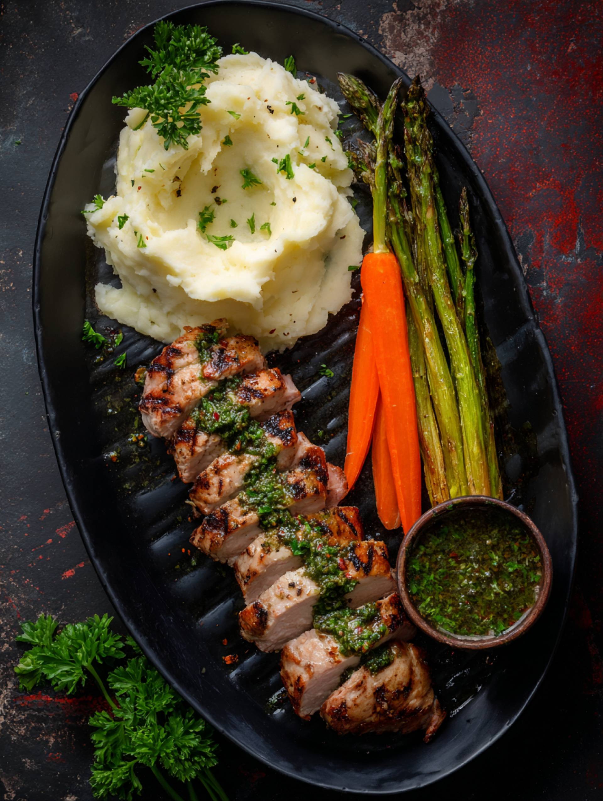 Chimichurri Pork Tenderloin
