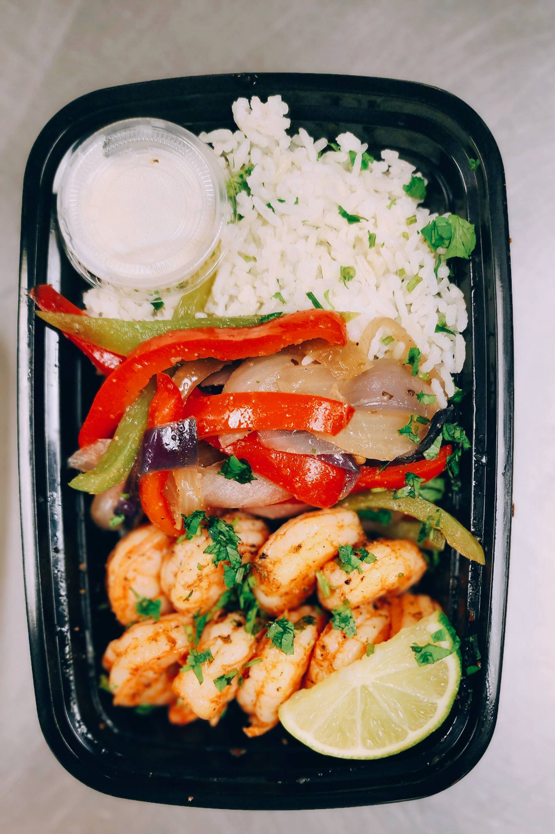 Shrimp Fajitas