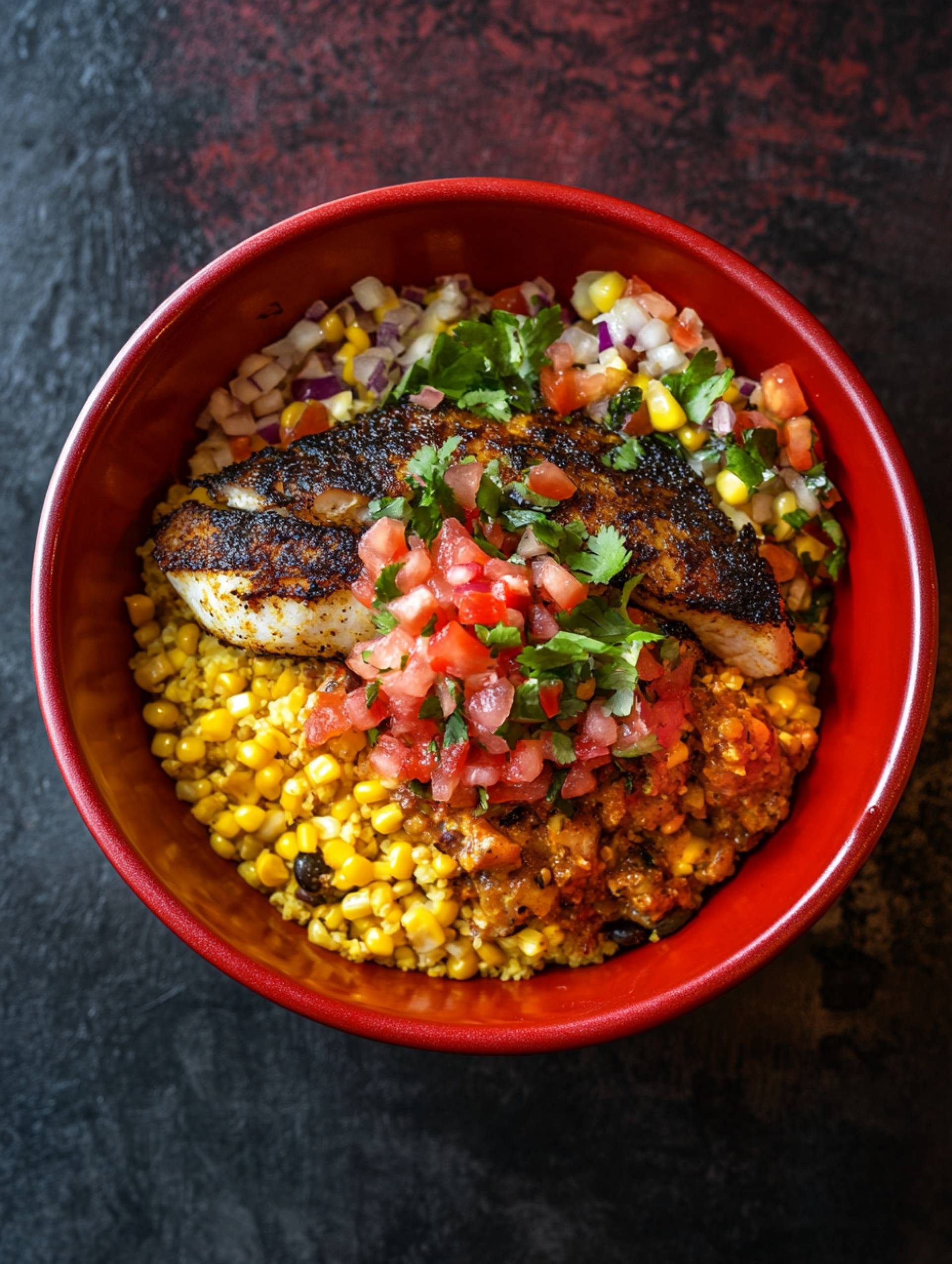 Fish Taco Bowl [Low Carb]