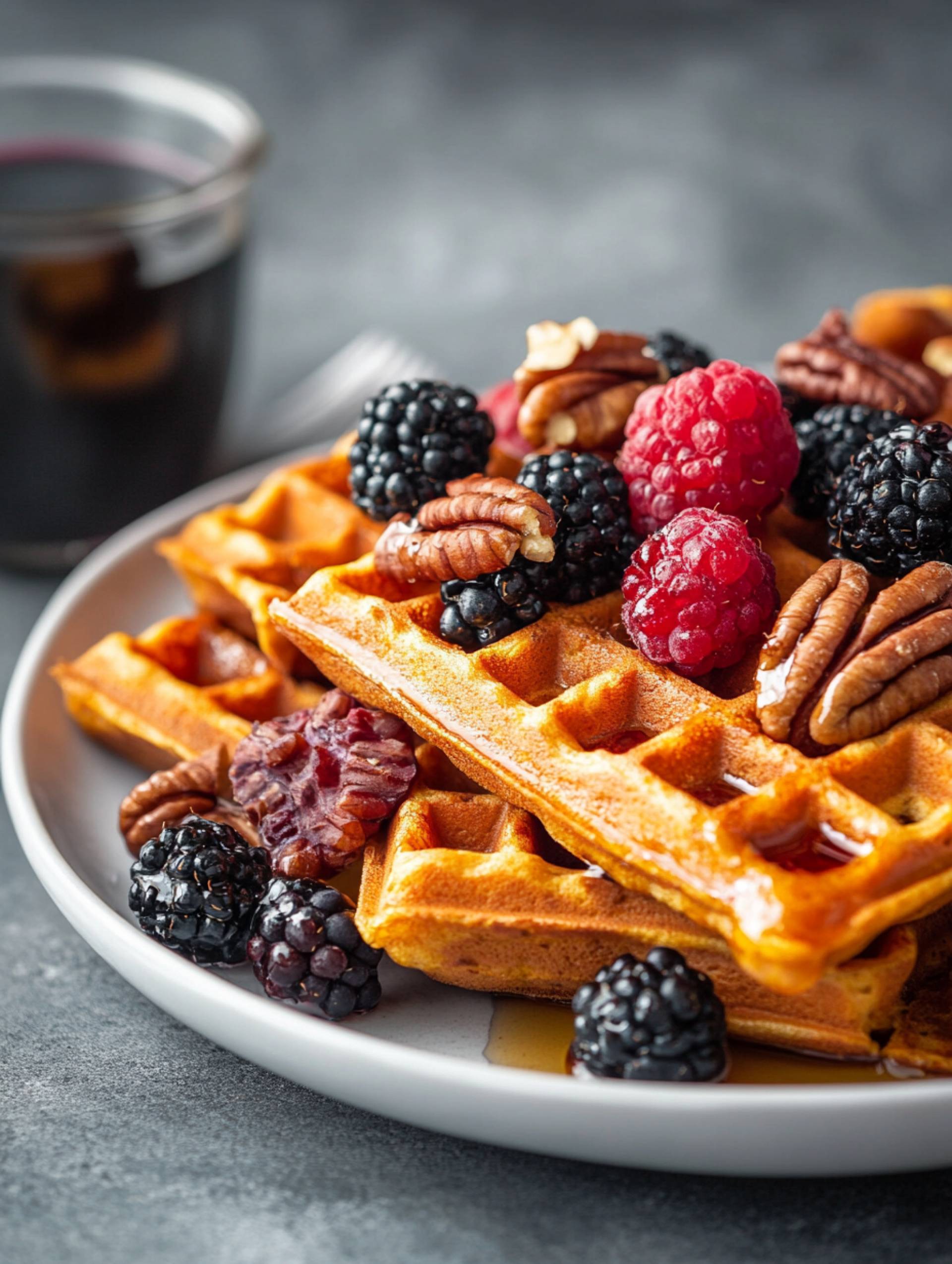 Sweet Potato Waffles