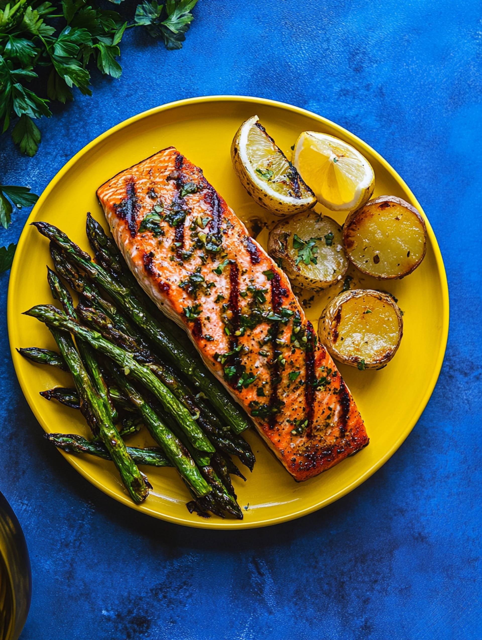 Herb-Grilled Salmon