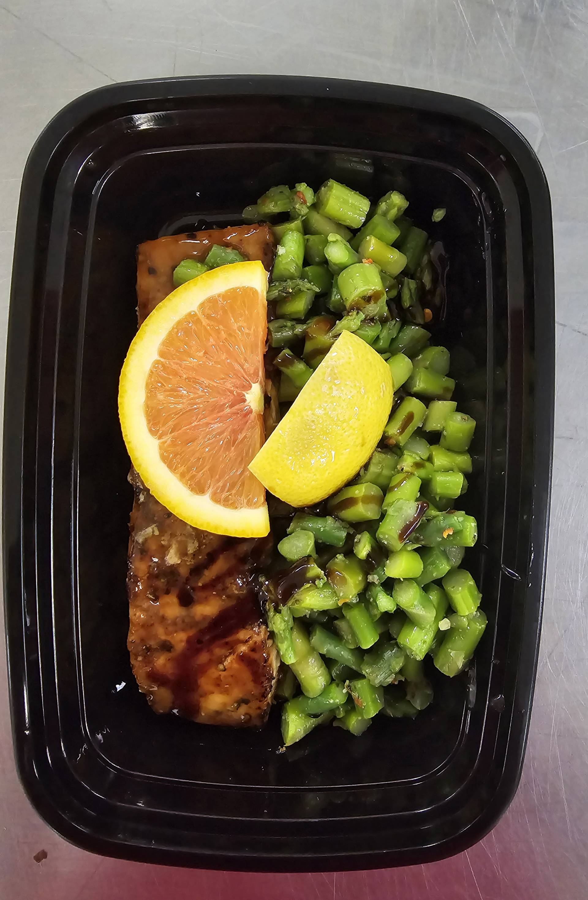 Honey Citrus Glazed Salmon [Low Carb]