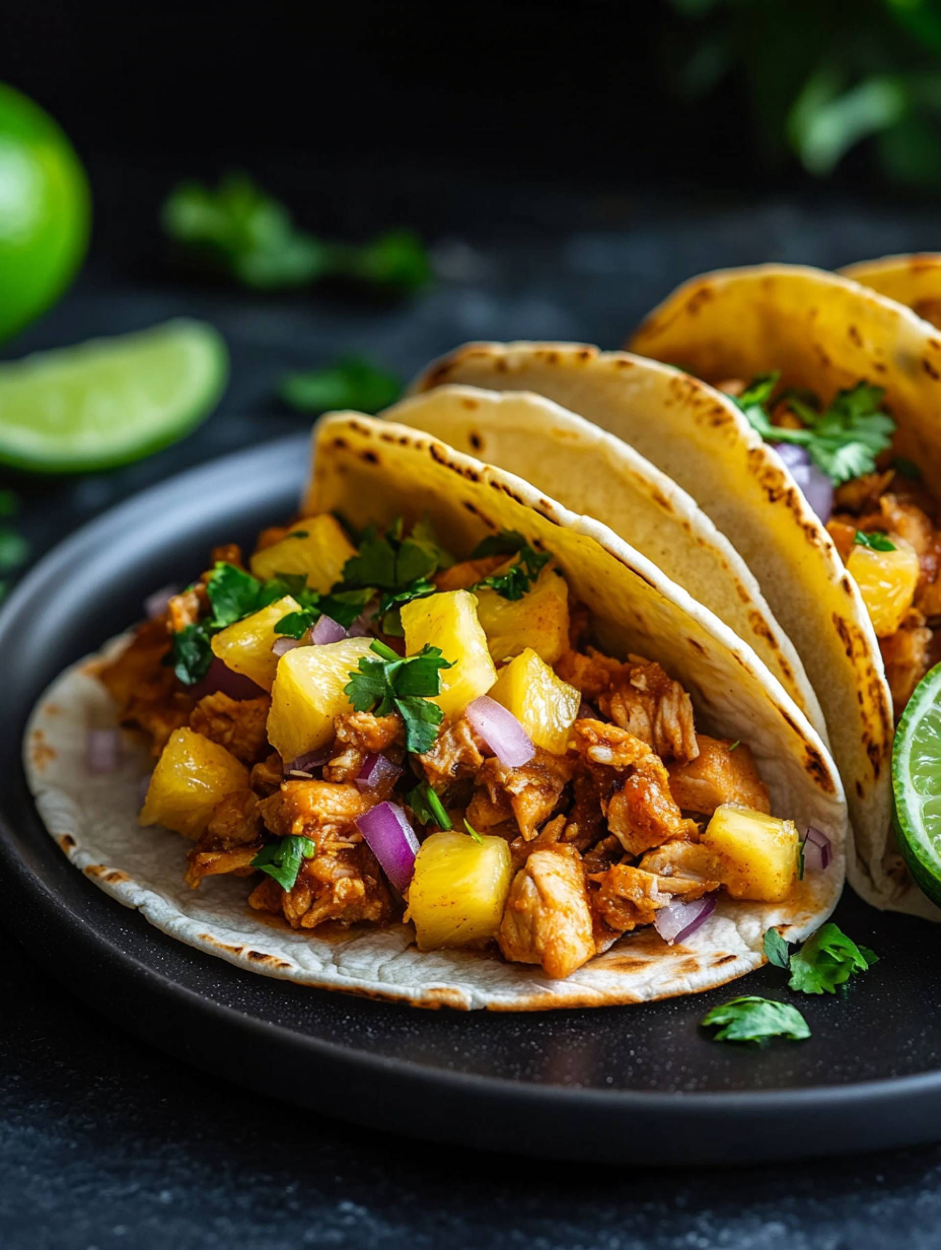 Chicken Al Pastor Tacos