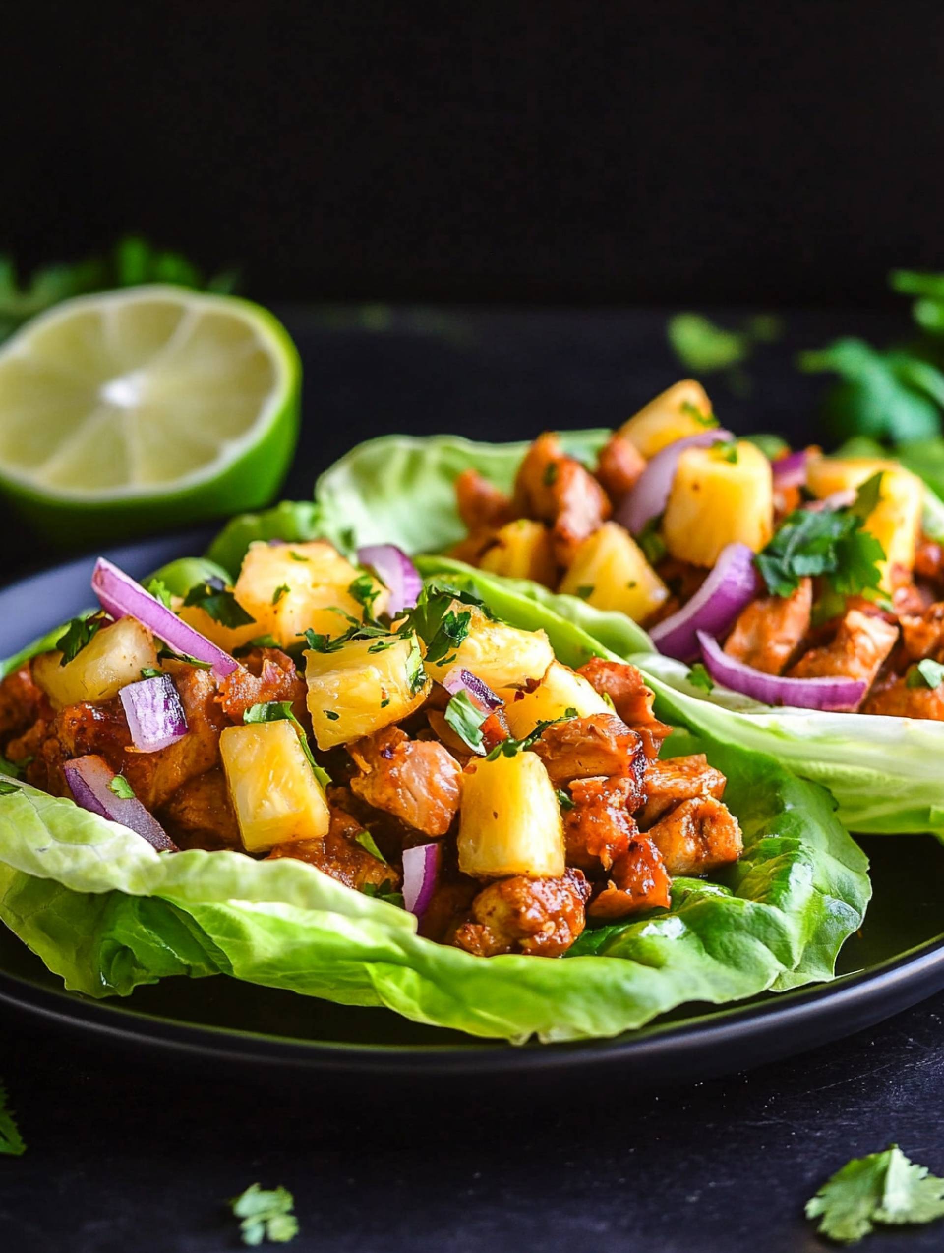 Chicken Al Pastor Tacos [Low Carb]