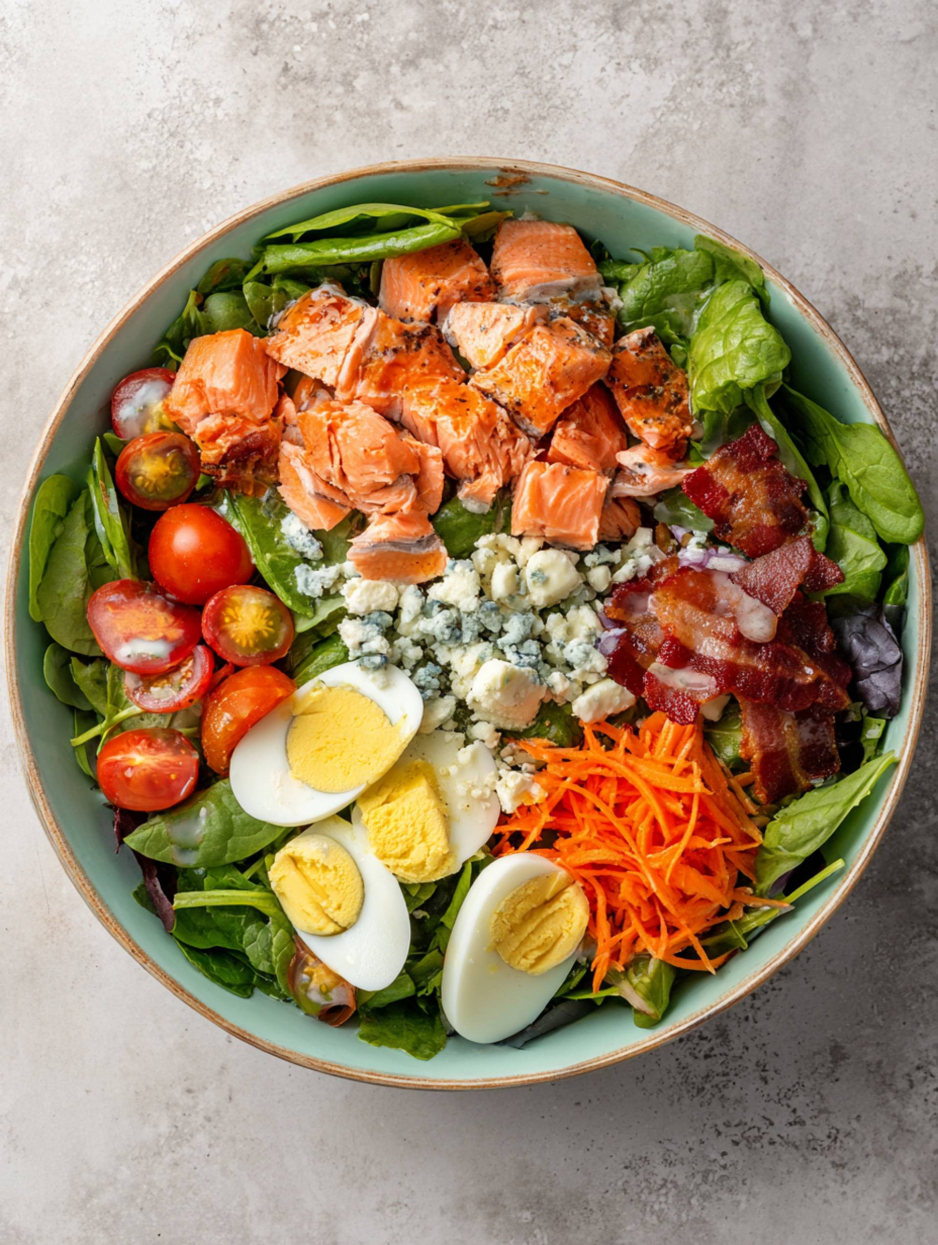 Salmon Cobb Salad