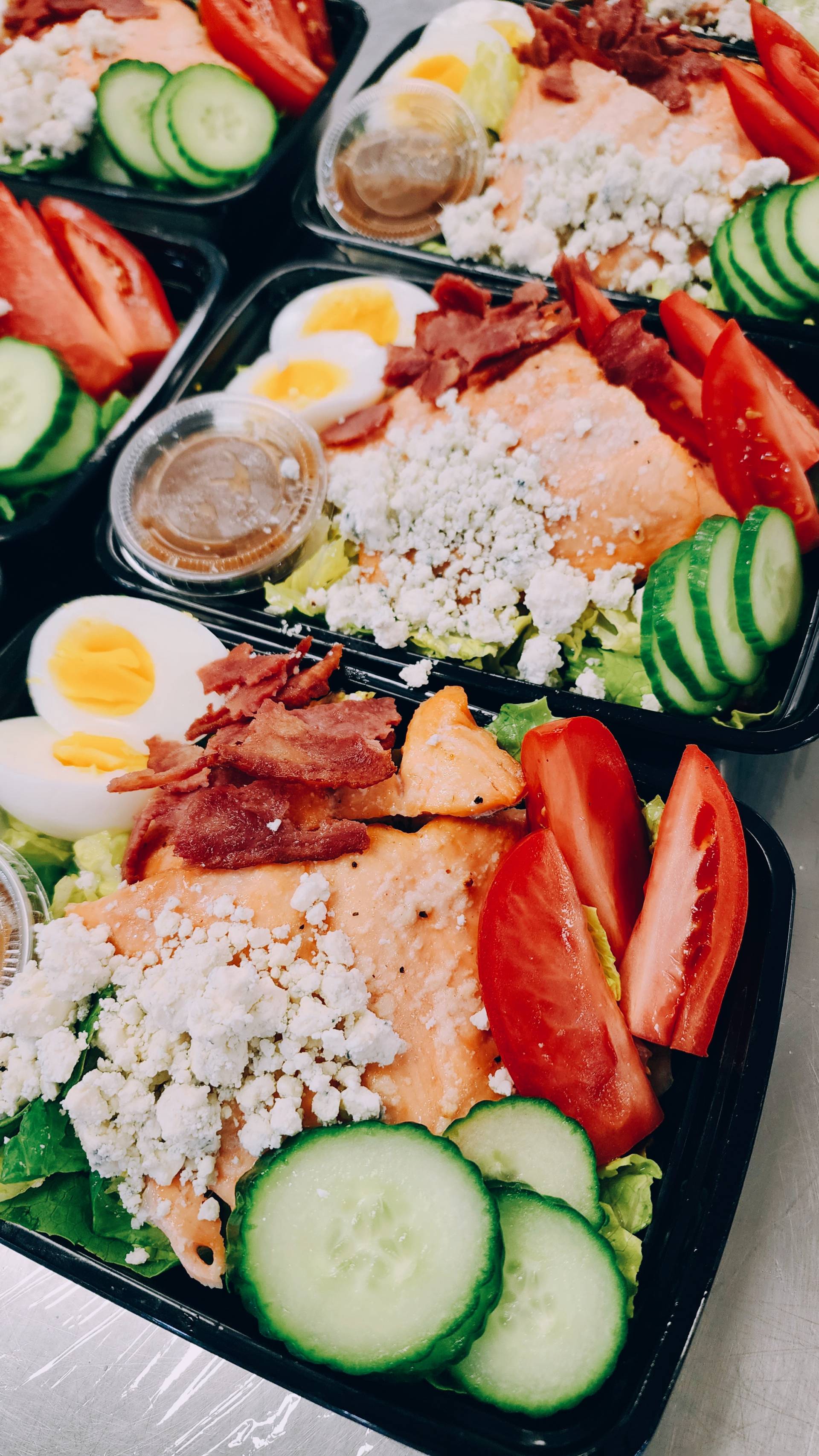 Salmon Cobb Salad