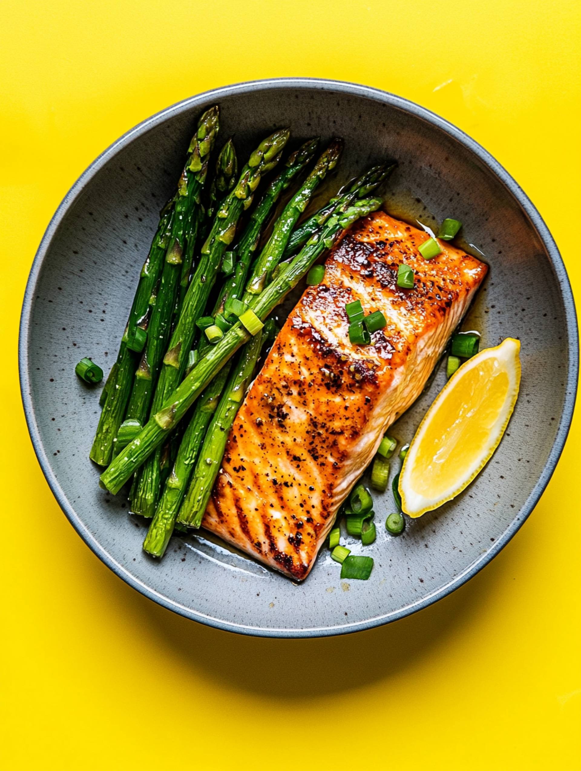 Honey Garlic Salmon [Low Carb]
