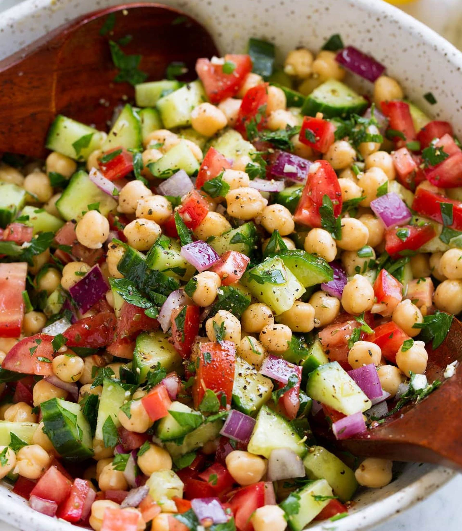 Mediterranean Chickpea Salad