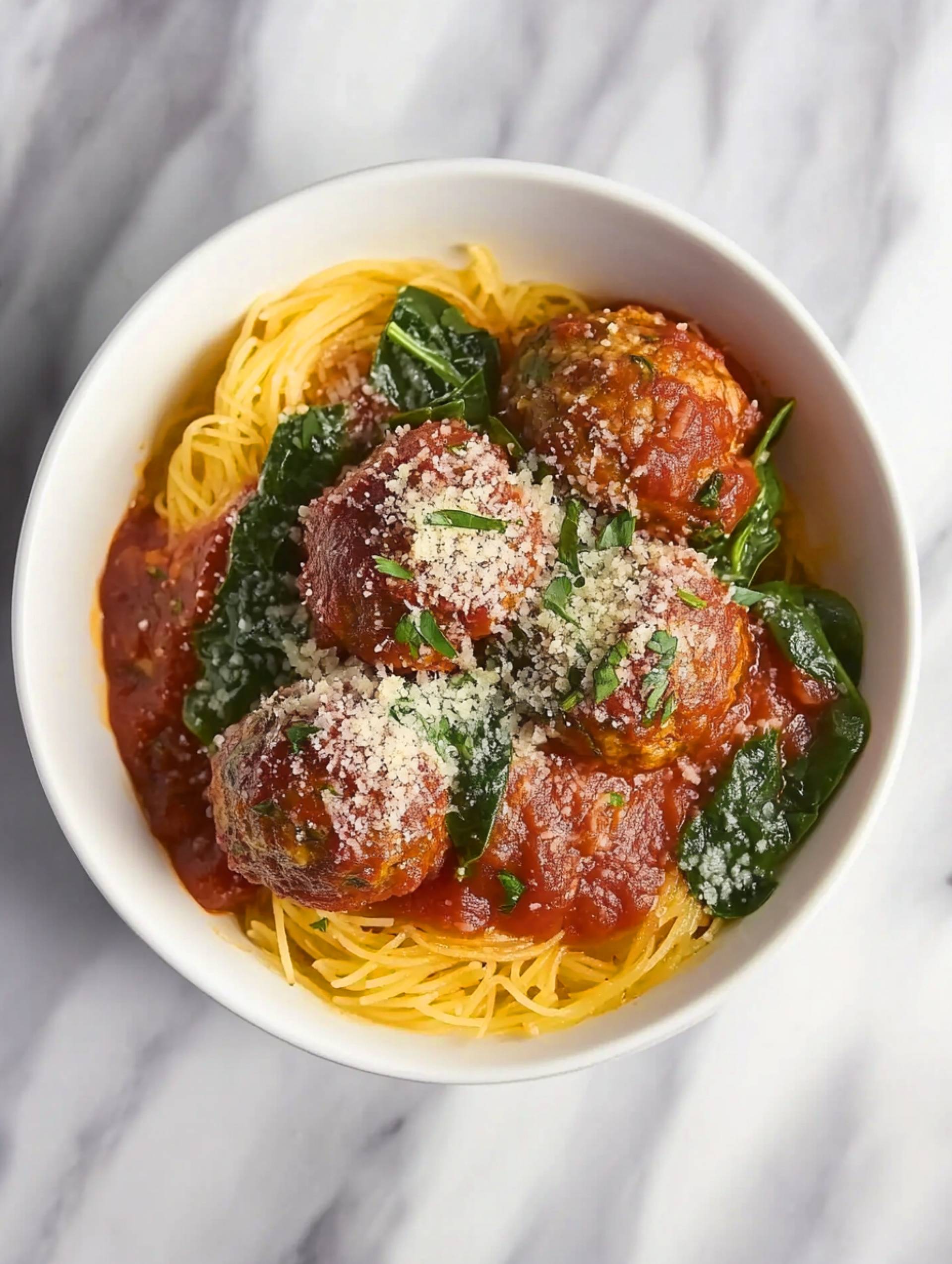 Beef Marinara Meatballs [Low Carb]