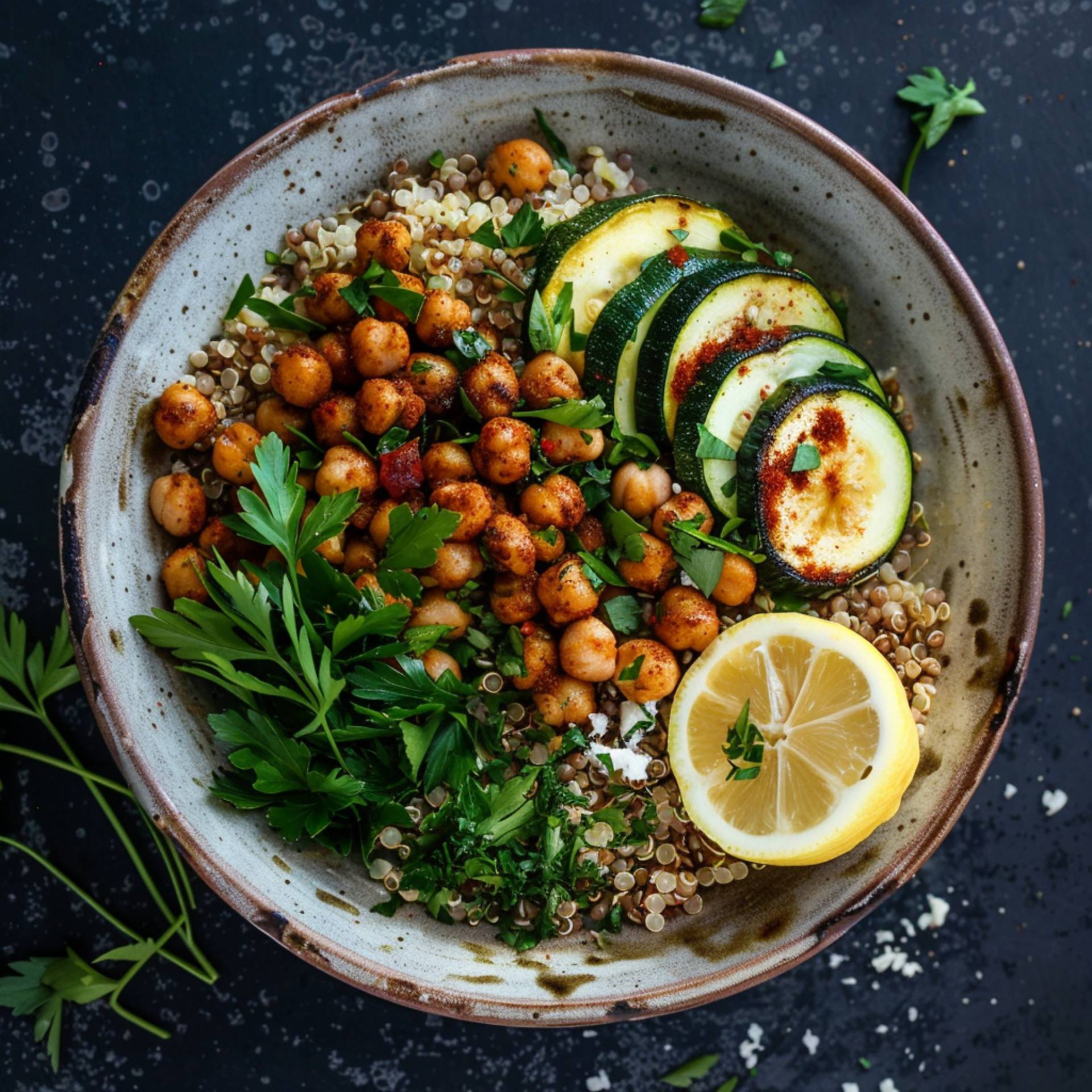 Harissa Chickpeas