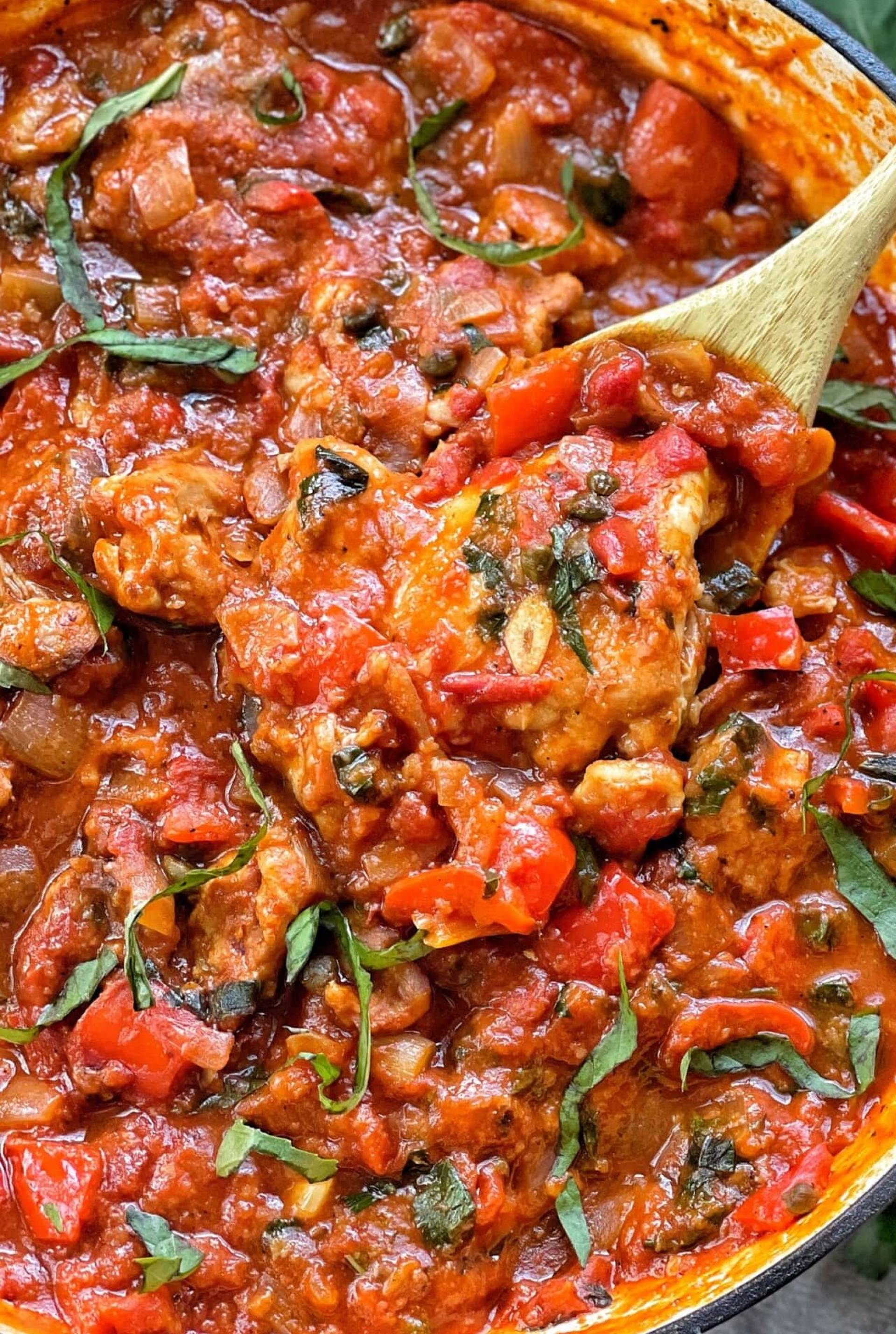 Chicken Cacciatore