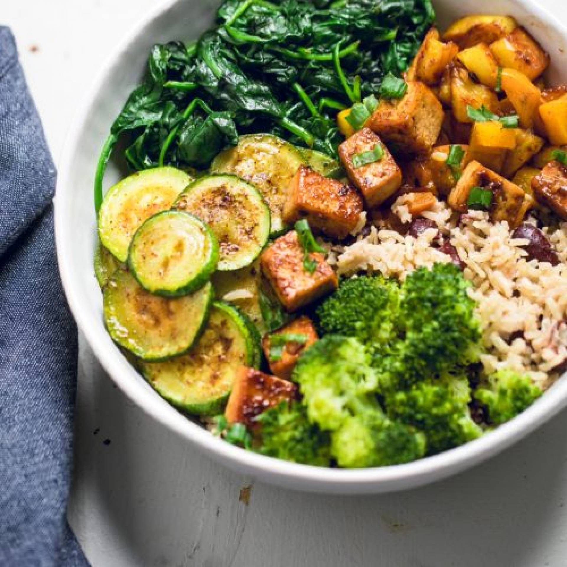 Jerk Tofu Bowl