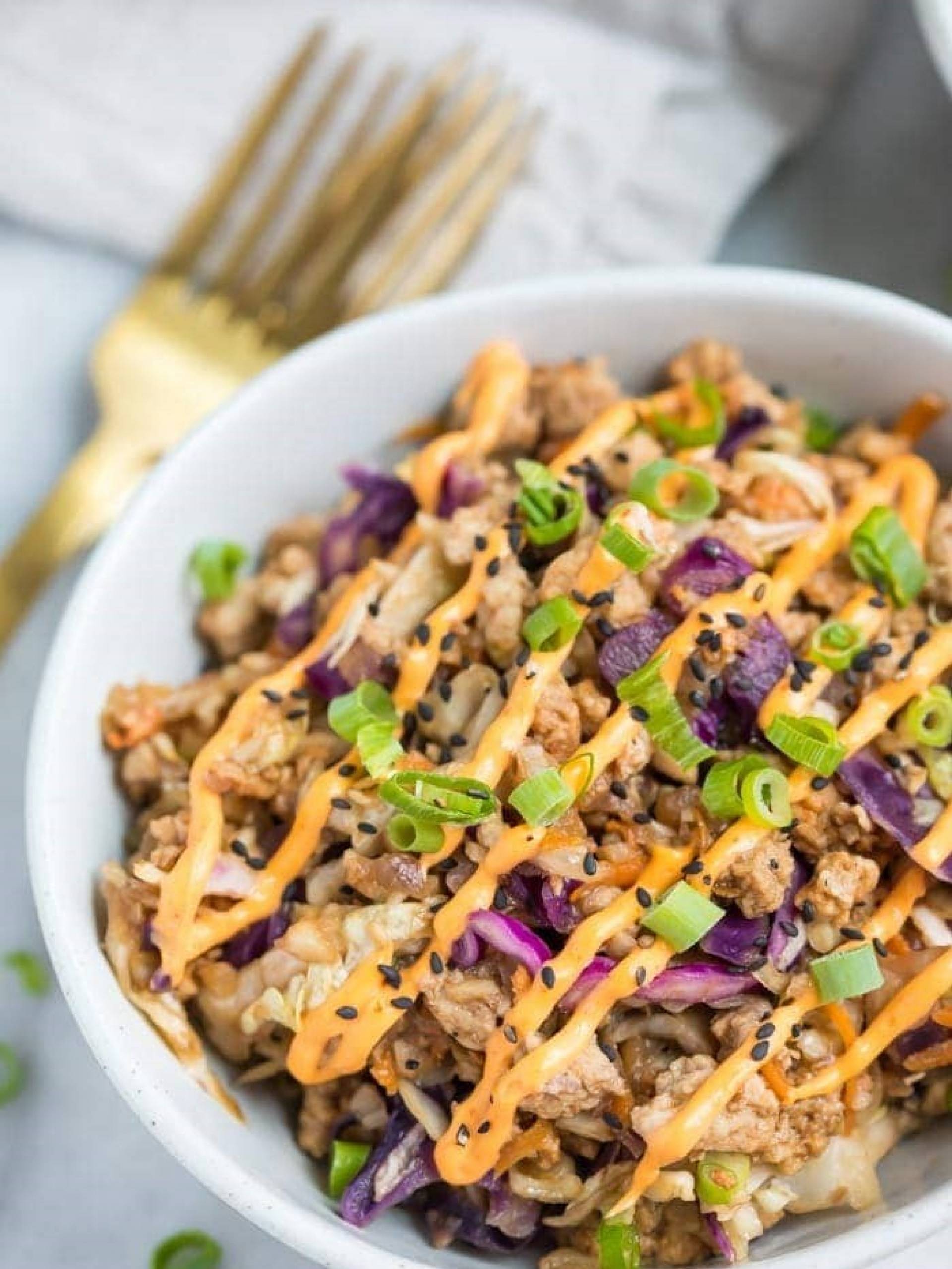 Egg Roll in a Bowl [Low Carb]