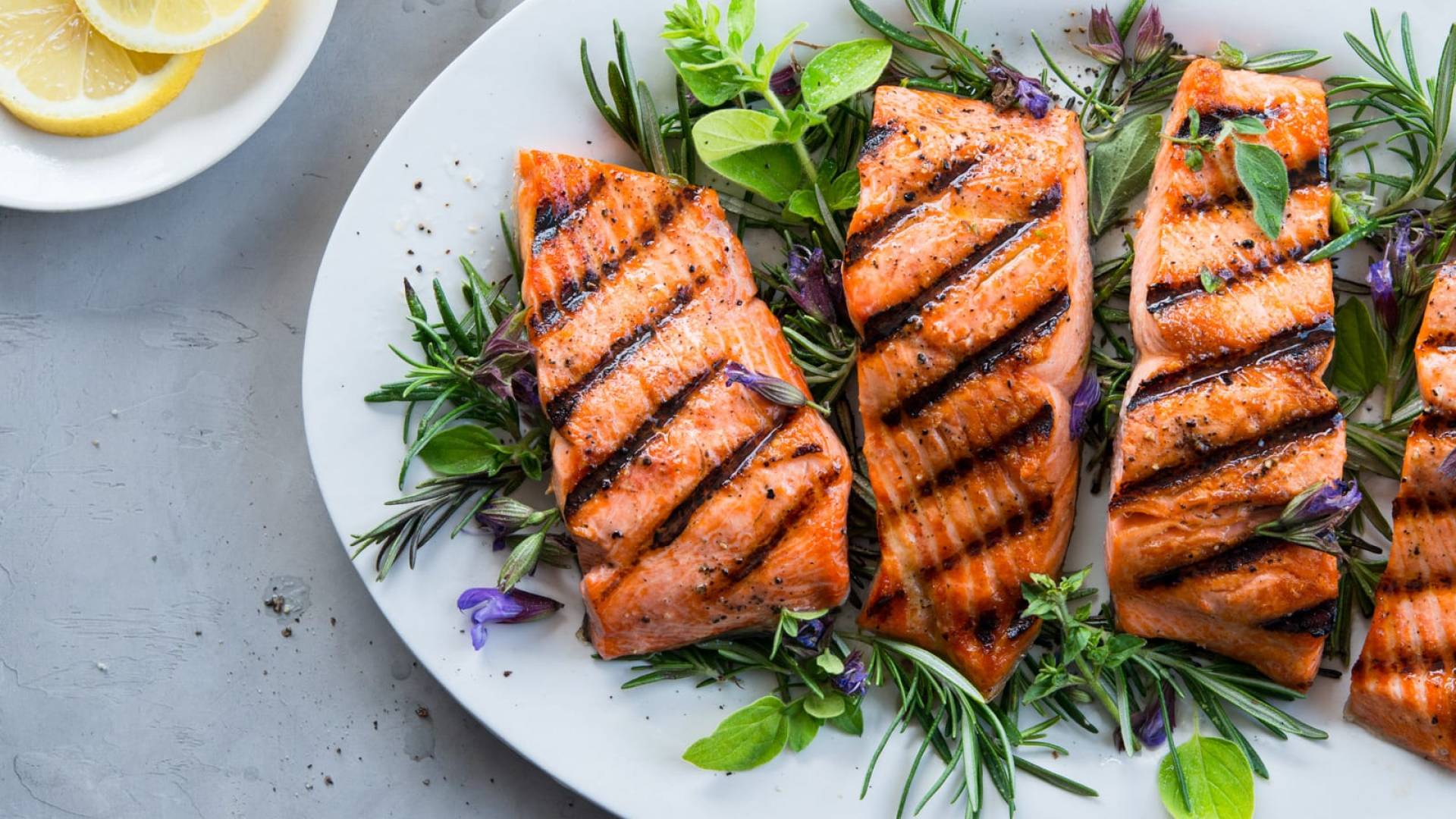 Grilled Rosemary Salmon