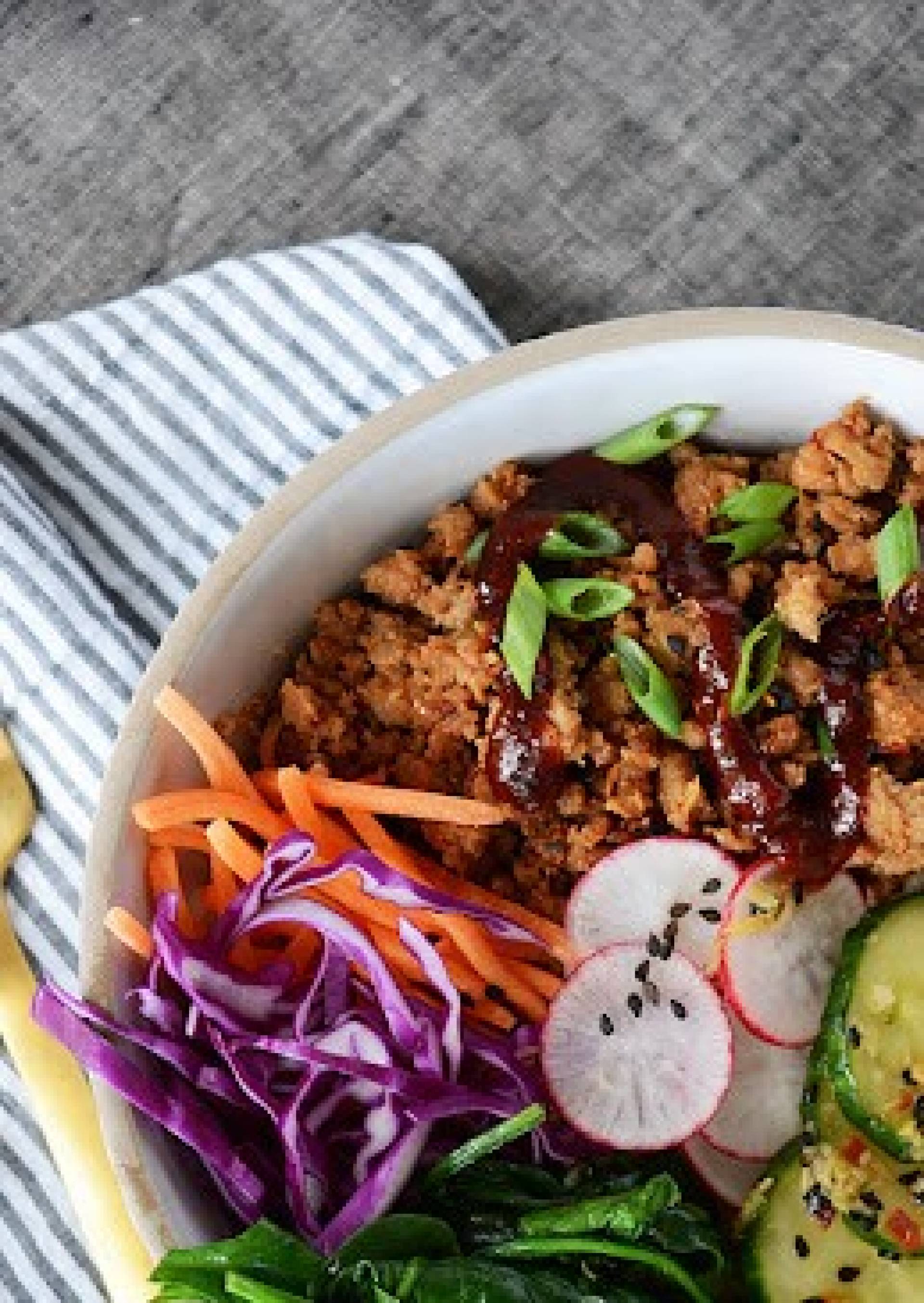 Ground Turkey Bulgogi [Brown Rice]