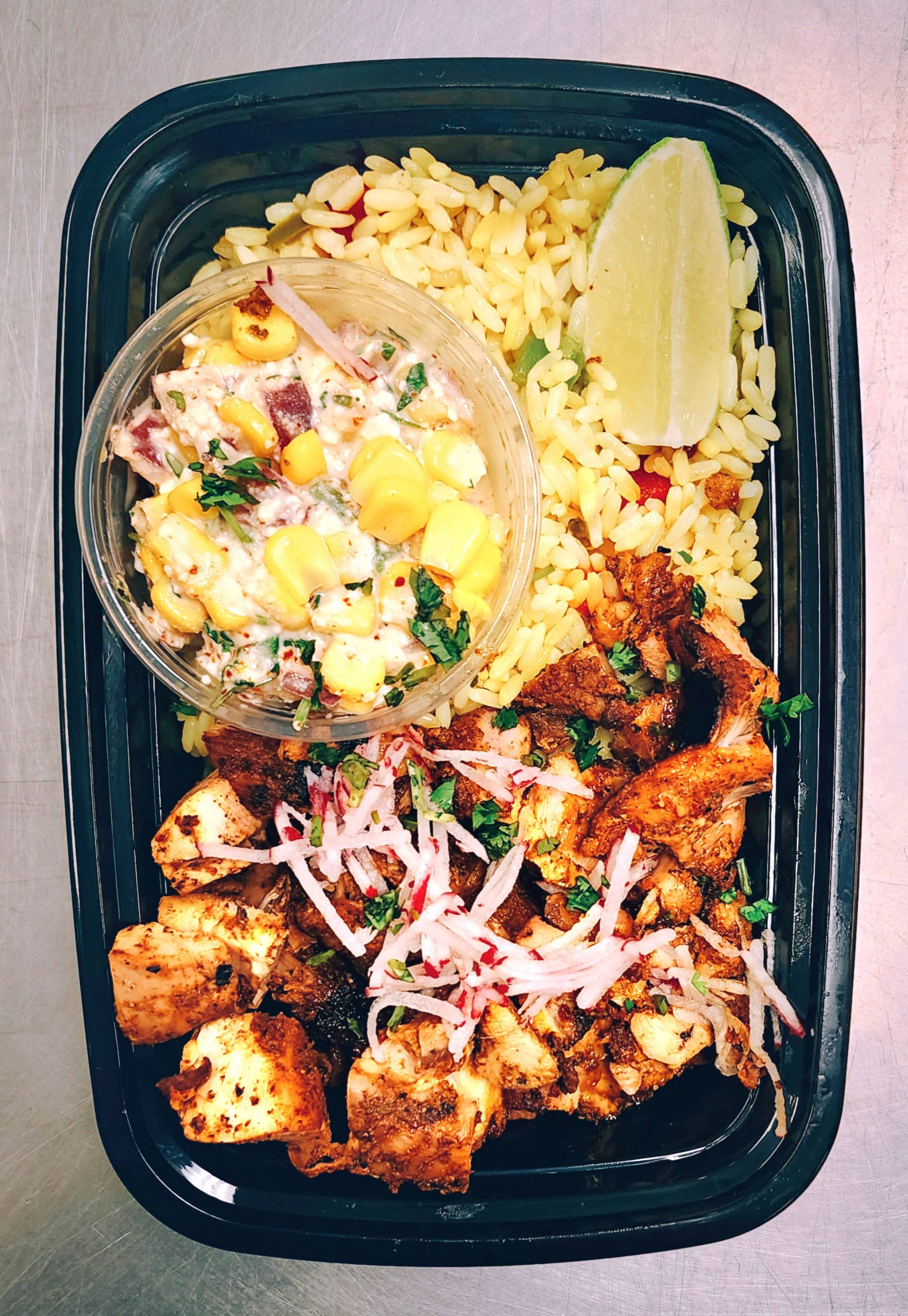 Elote Chicken Bowl