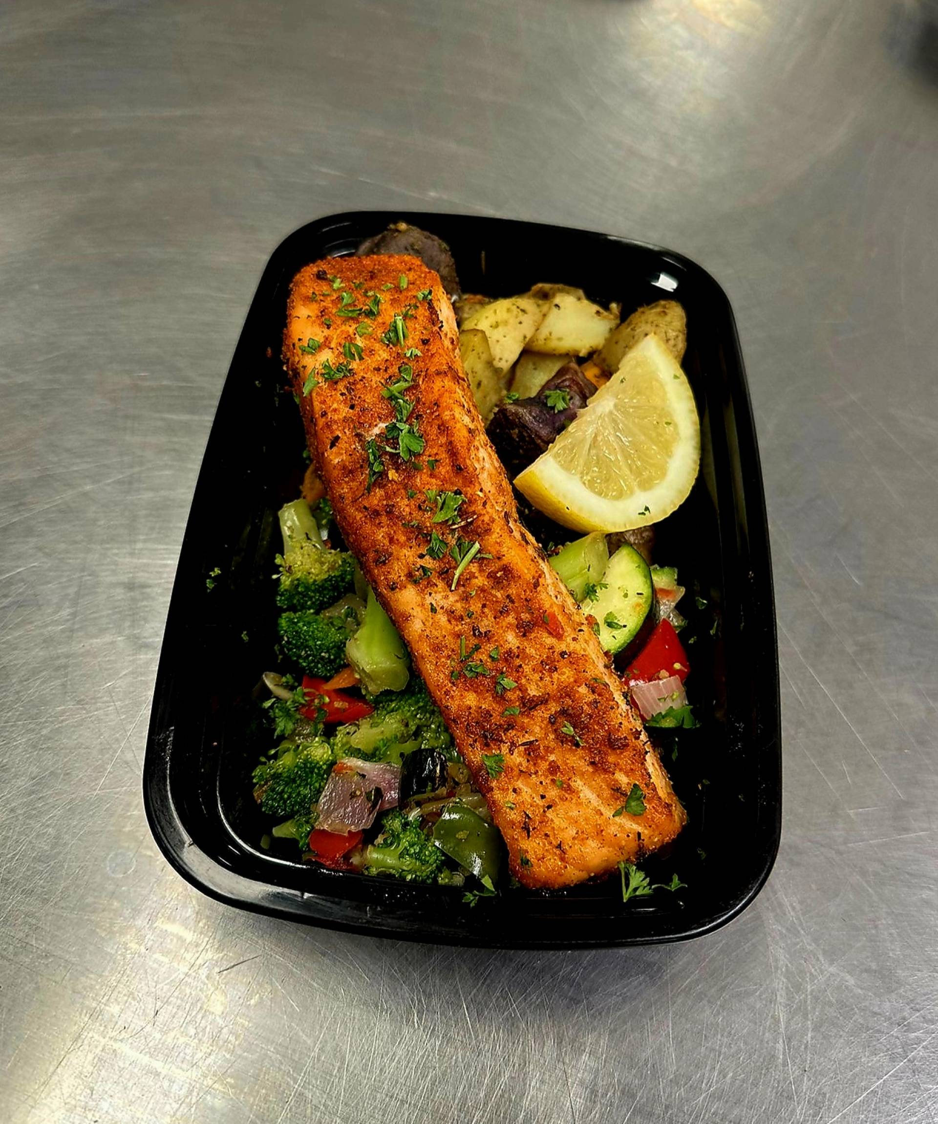 Salmon & Potato Medley