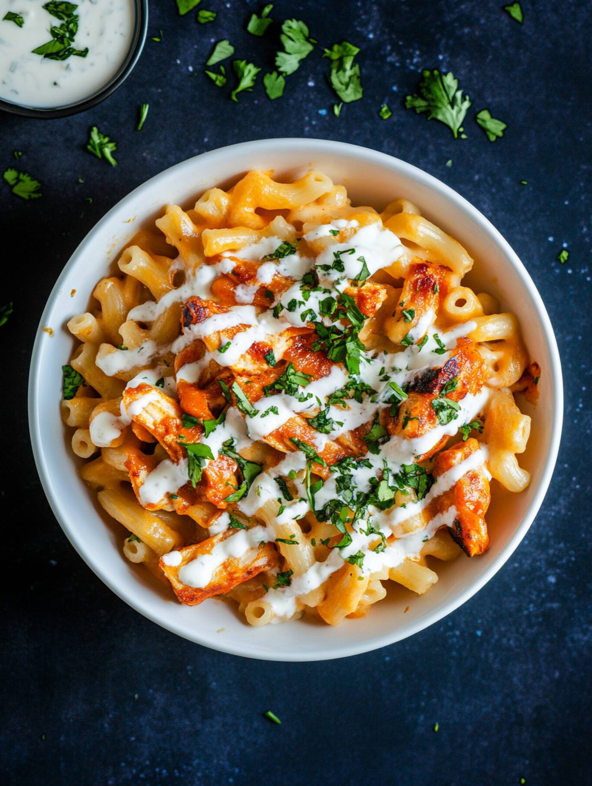 Buffalo Chicken Mac & Cheese