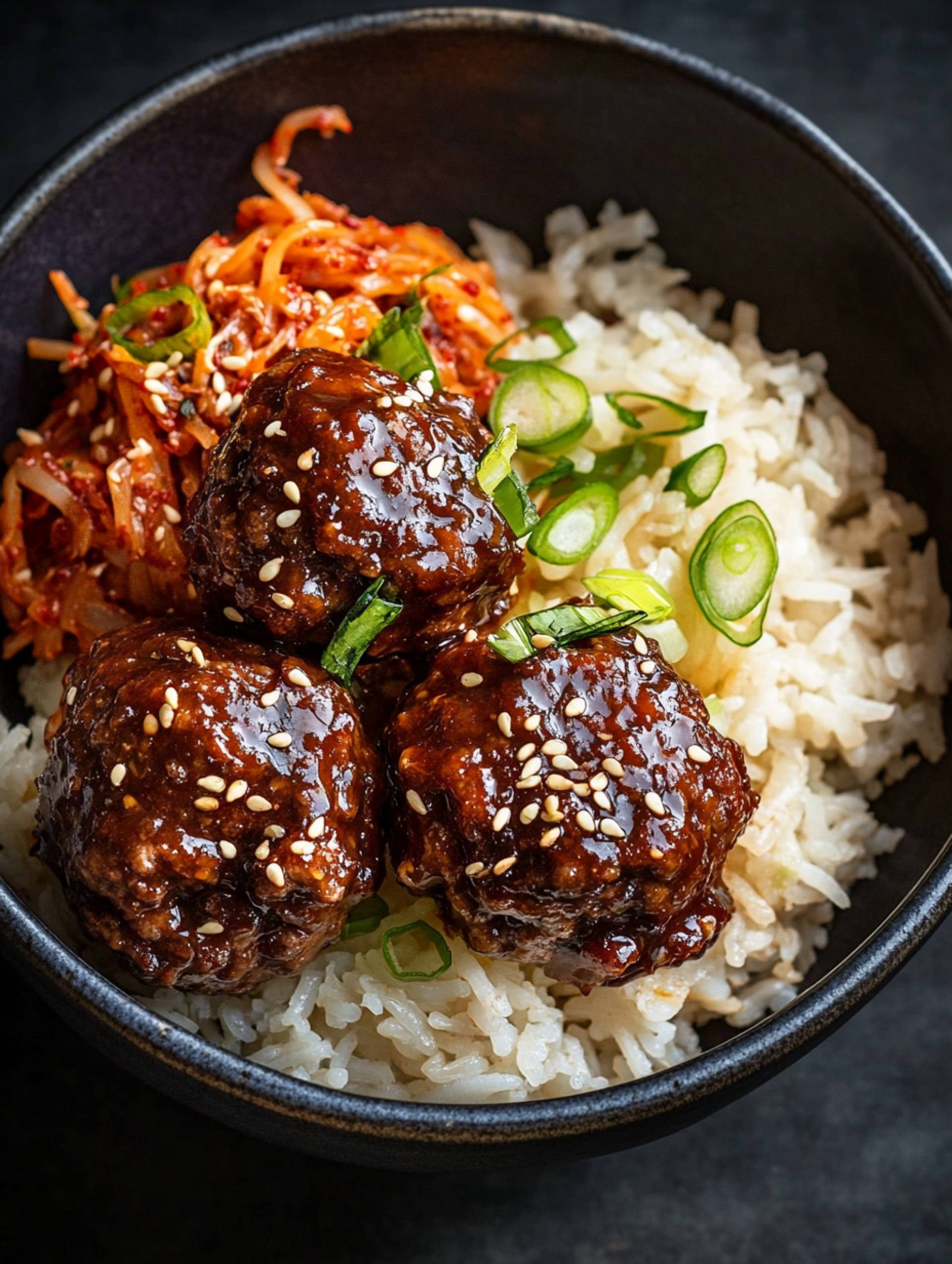 Korean Beef Meatballs