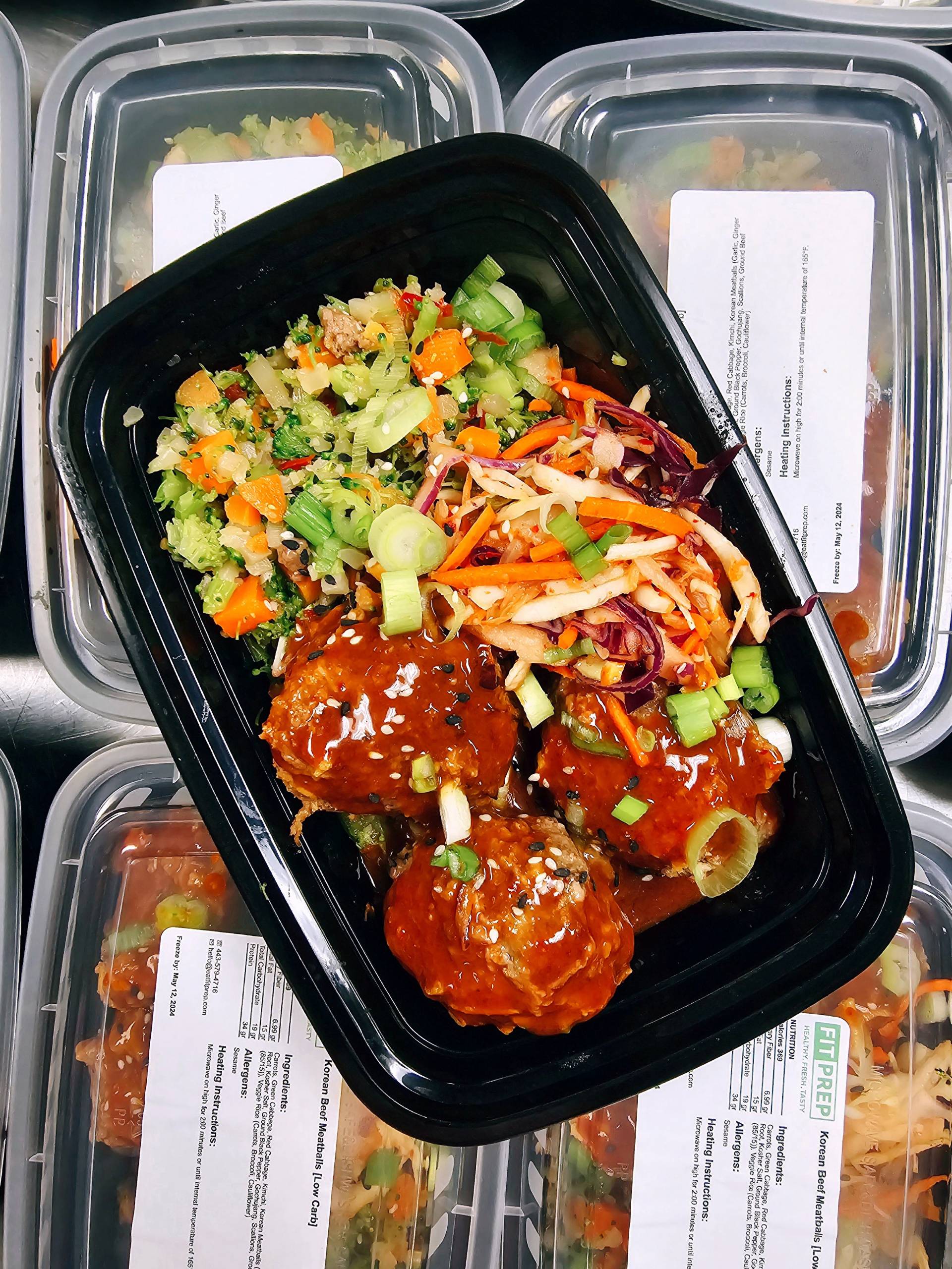 Korean Beef Meatballs [Low Carb]