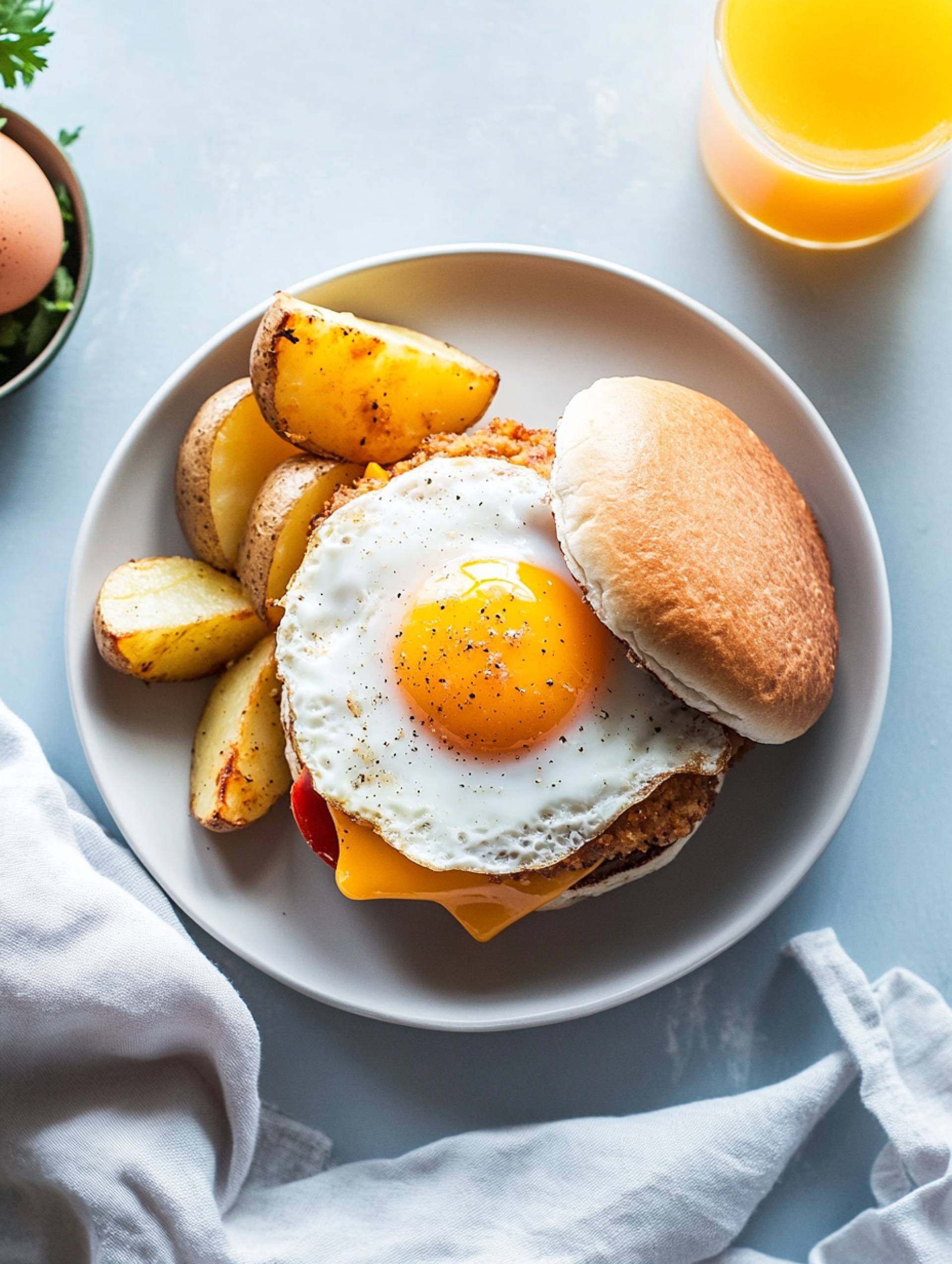 Sausage Egg & Cheese Sandwich