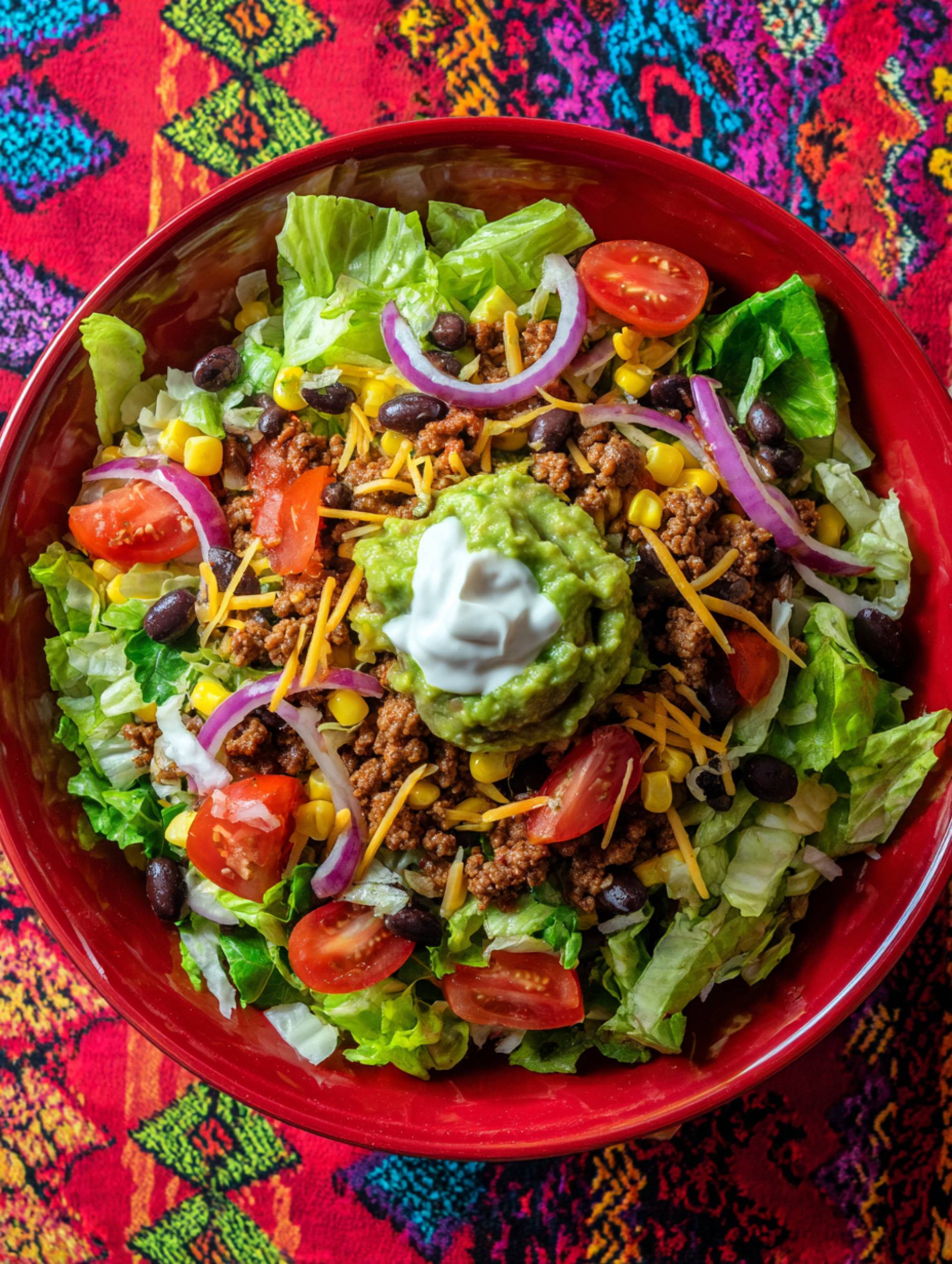 Ground Turkey Taco Salad