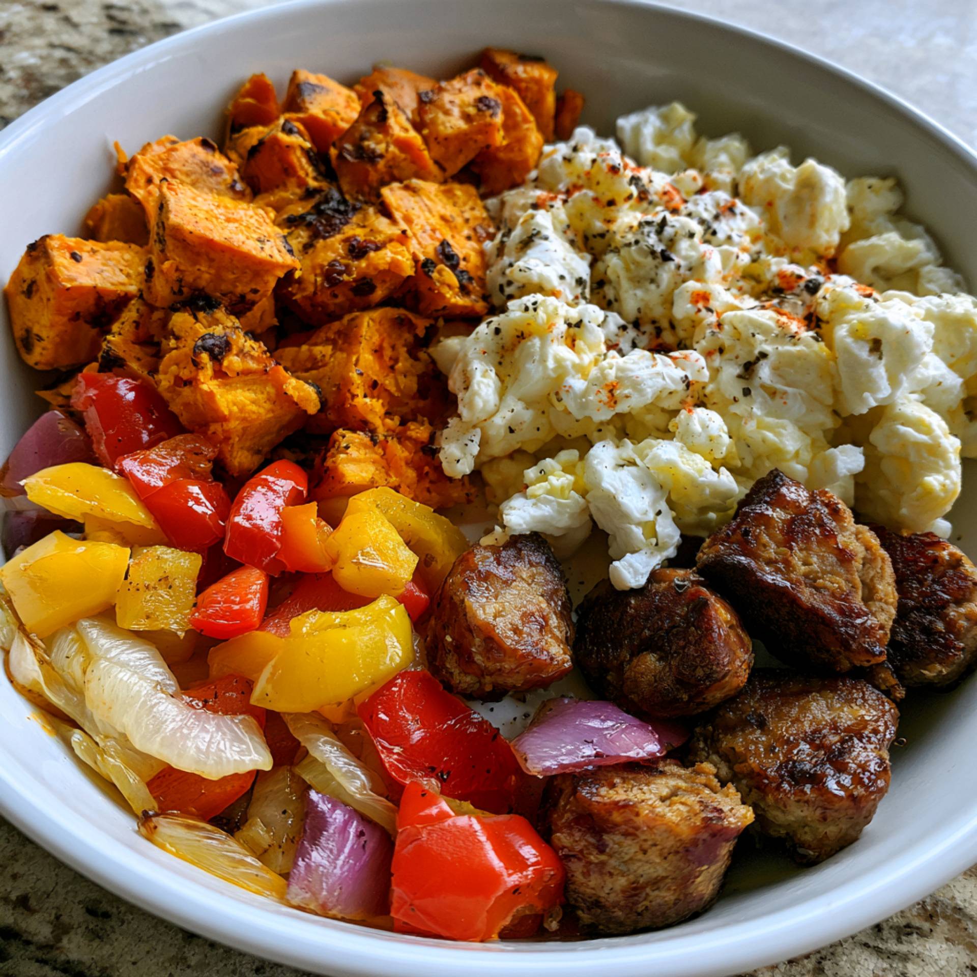 Turkey Sausage Breakfast Skillet