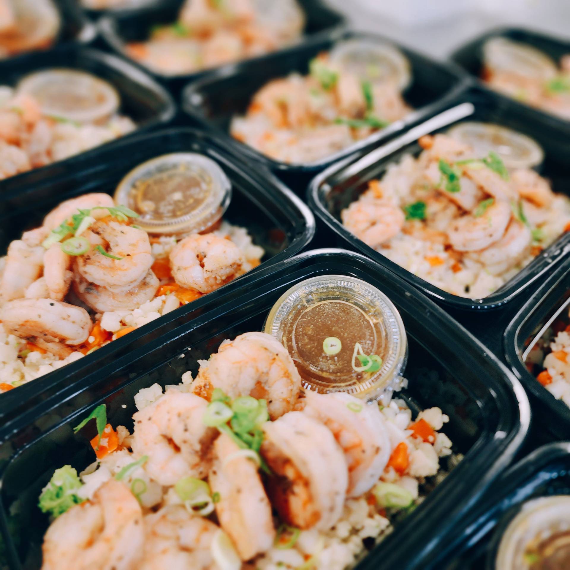 Shrimp Fried Rice [Low Carb]