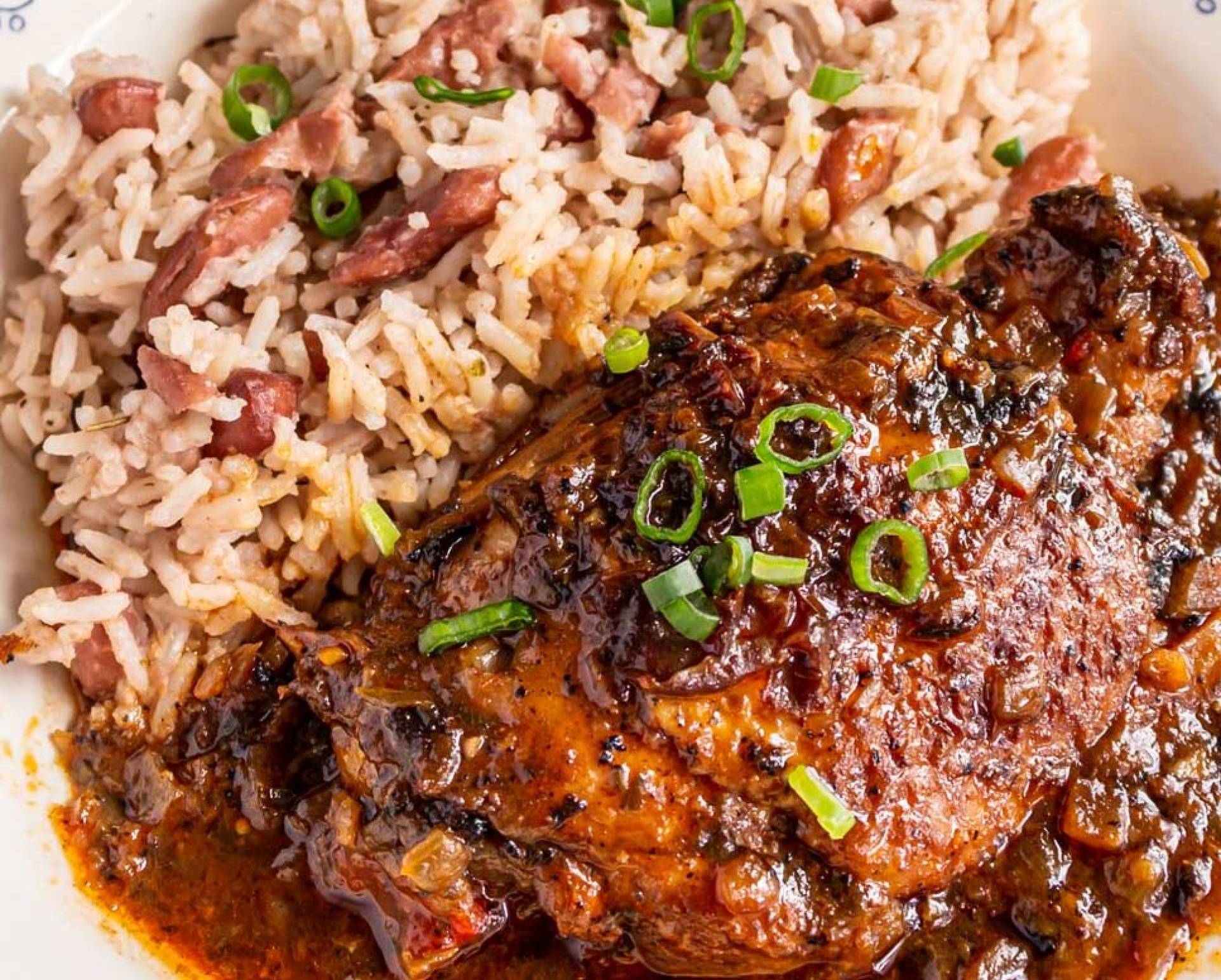 Brown Stew Chicken [Low Carb]