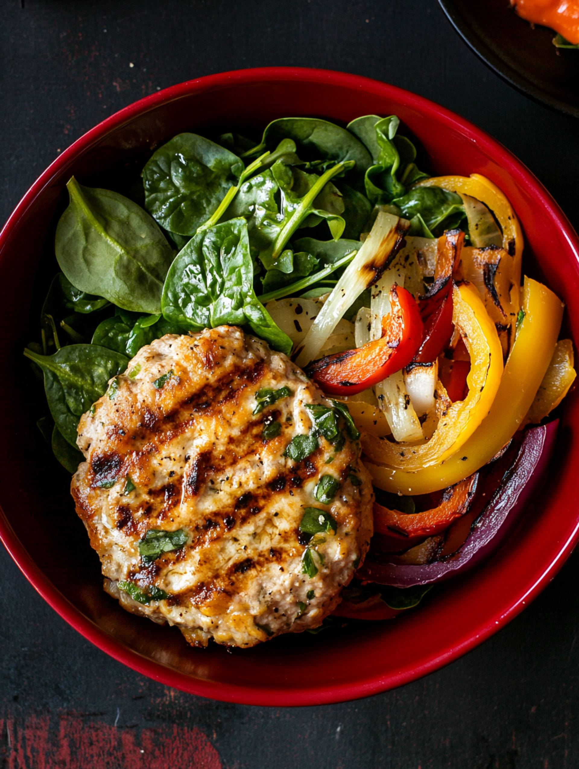 Italian Turkey Burger [Low Carb]