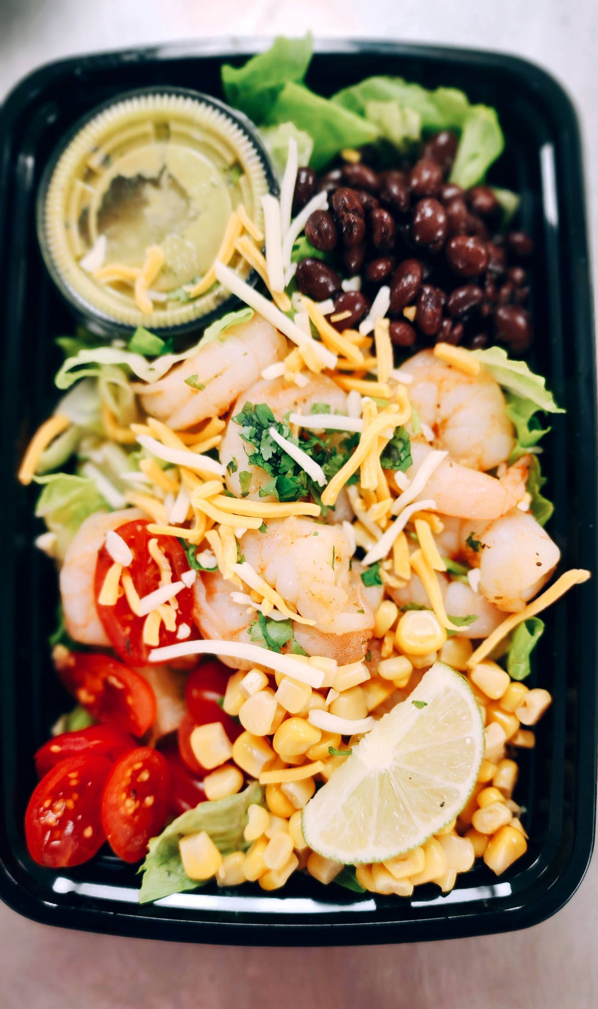 Shrimp Taco Salad