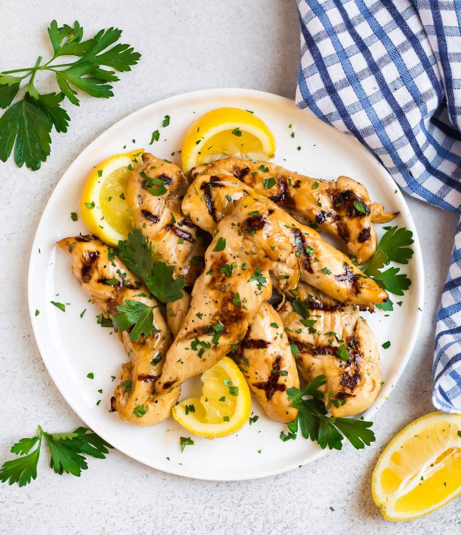 Lemon Herb Chicken Tenders [Low Carb]