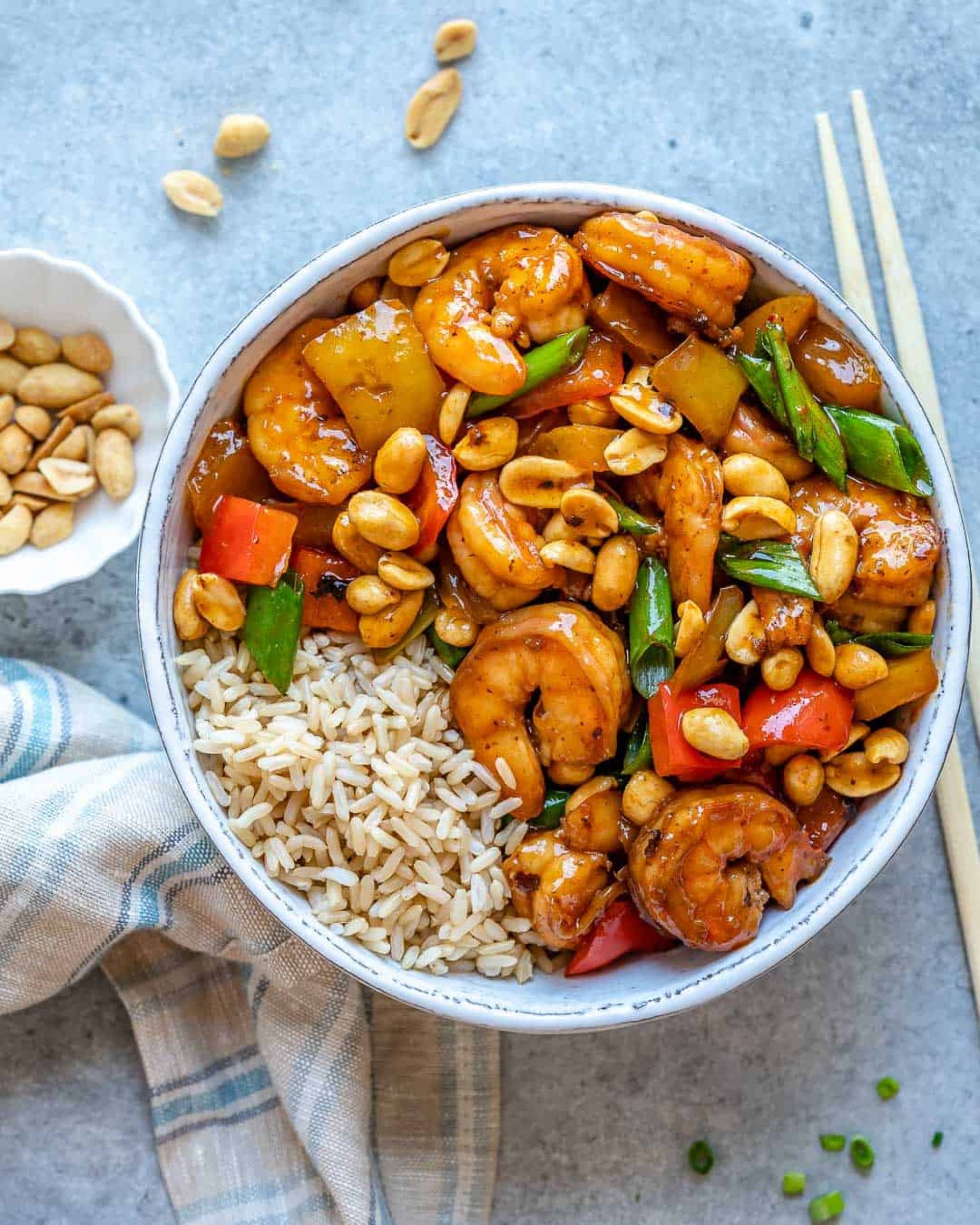 Kung Pao Shrimp [Low Carb]