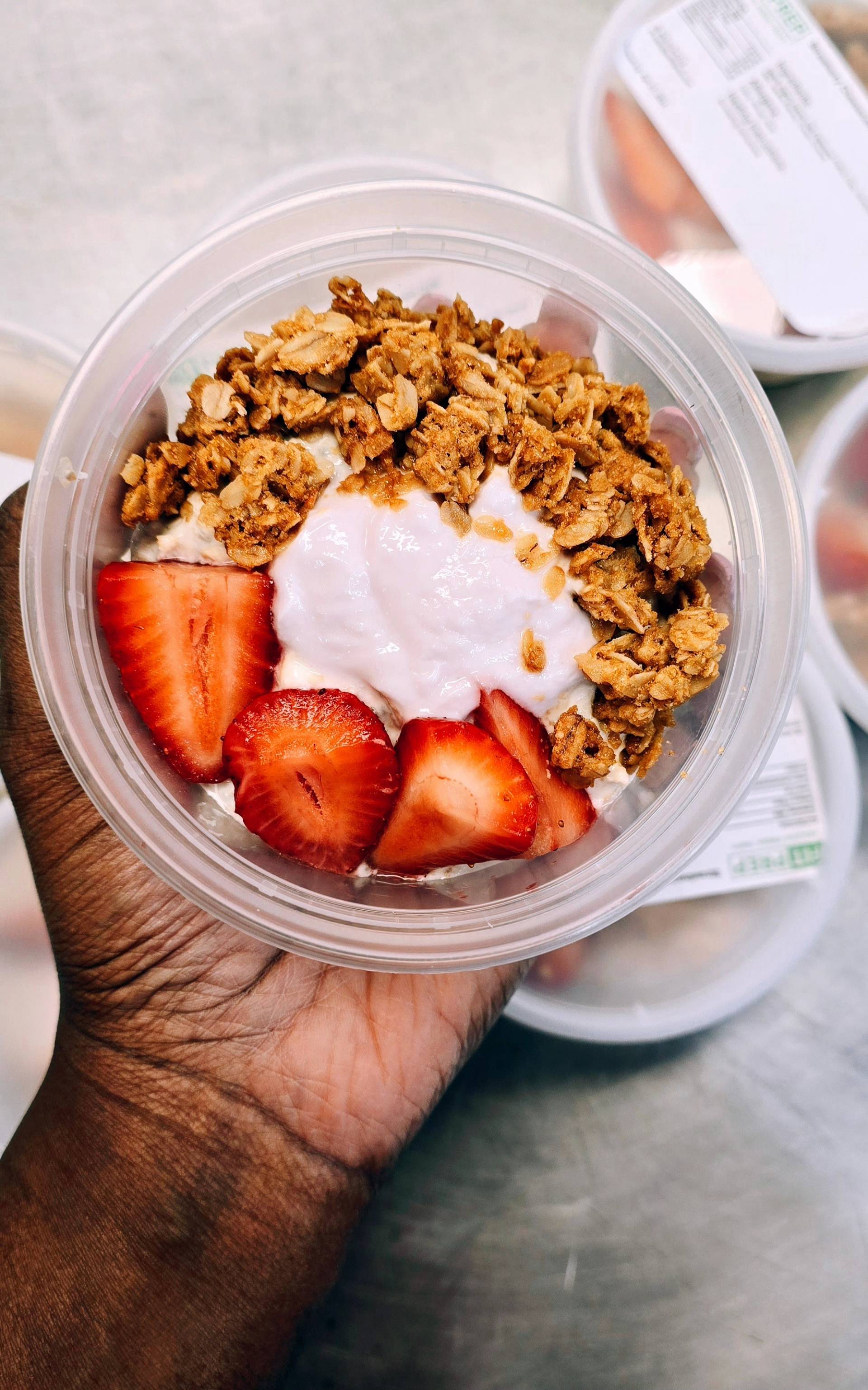 Strawberry Cheesecake Overnight Oats