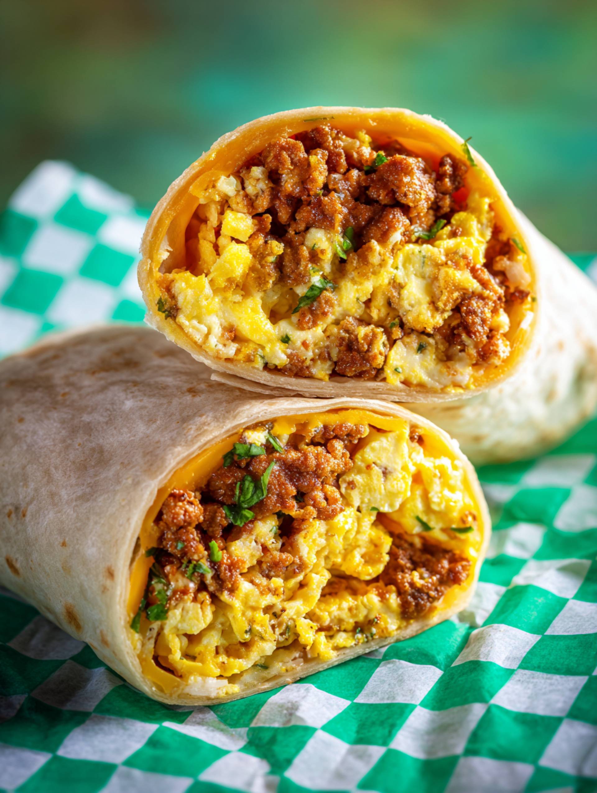 Ground Turkey Breakfast Burrito