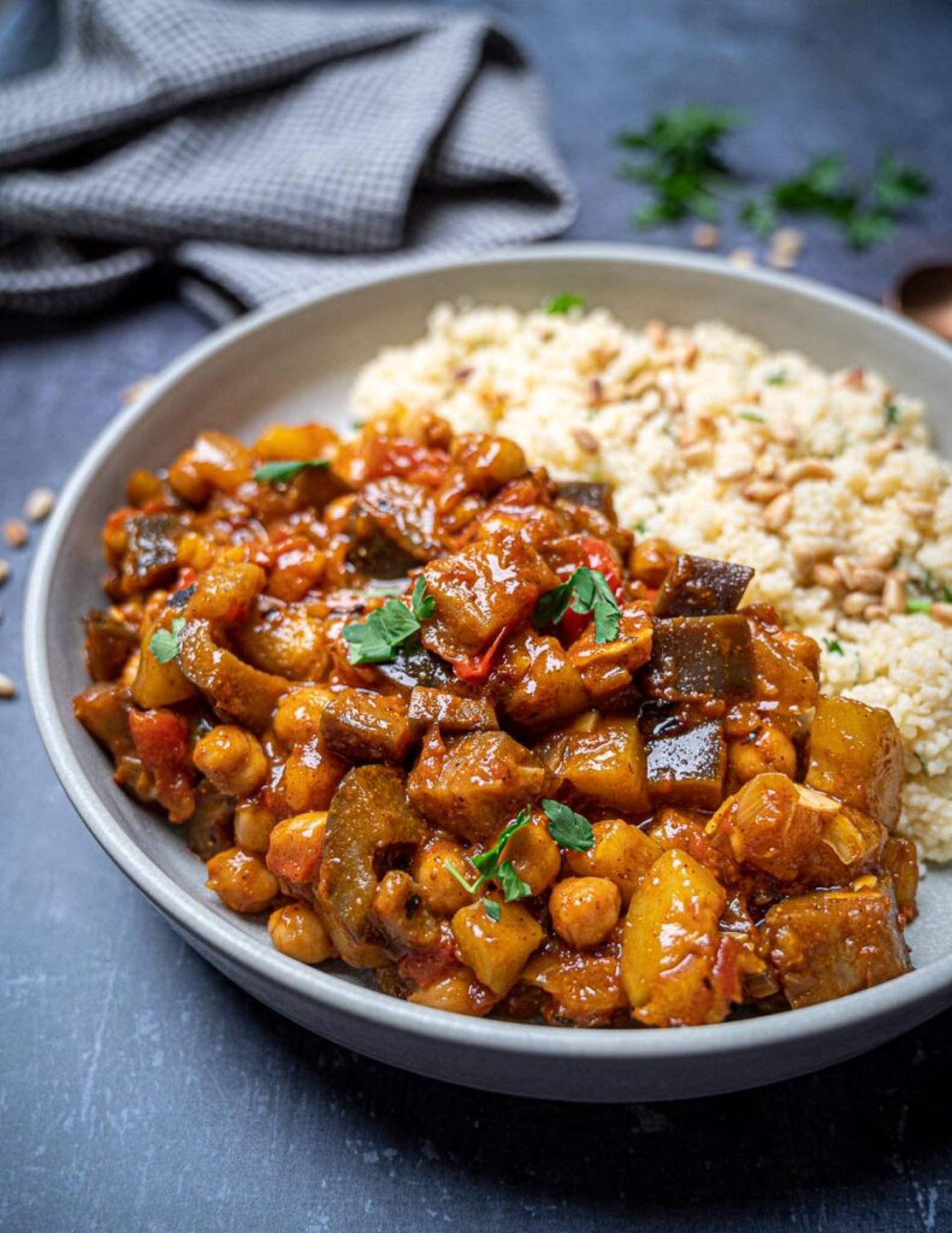 Moroccan Eggplant Tagine