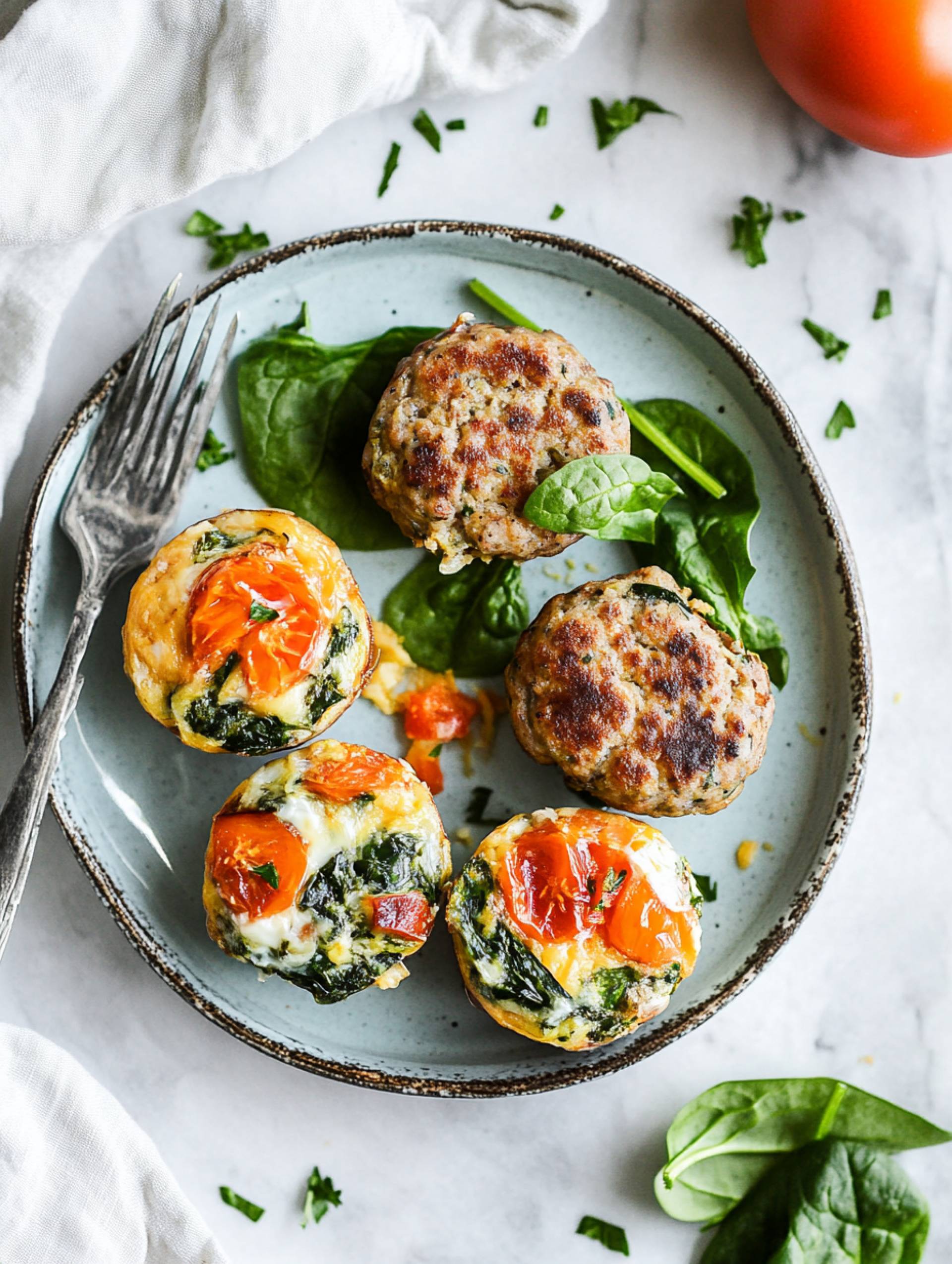 Turkey Sausage Breakfast Bowl