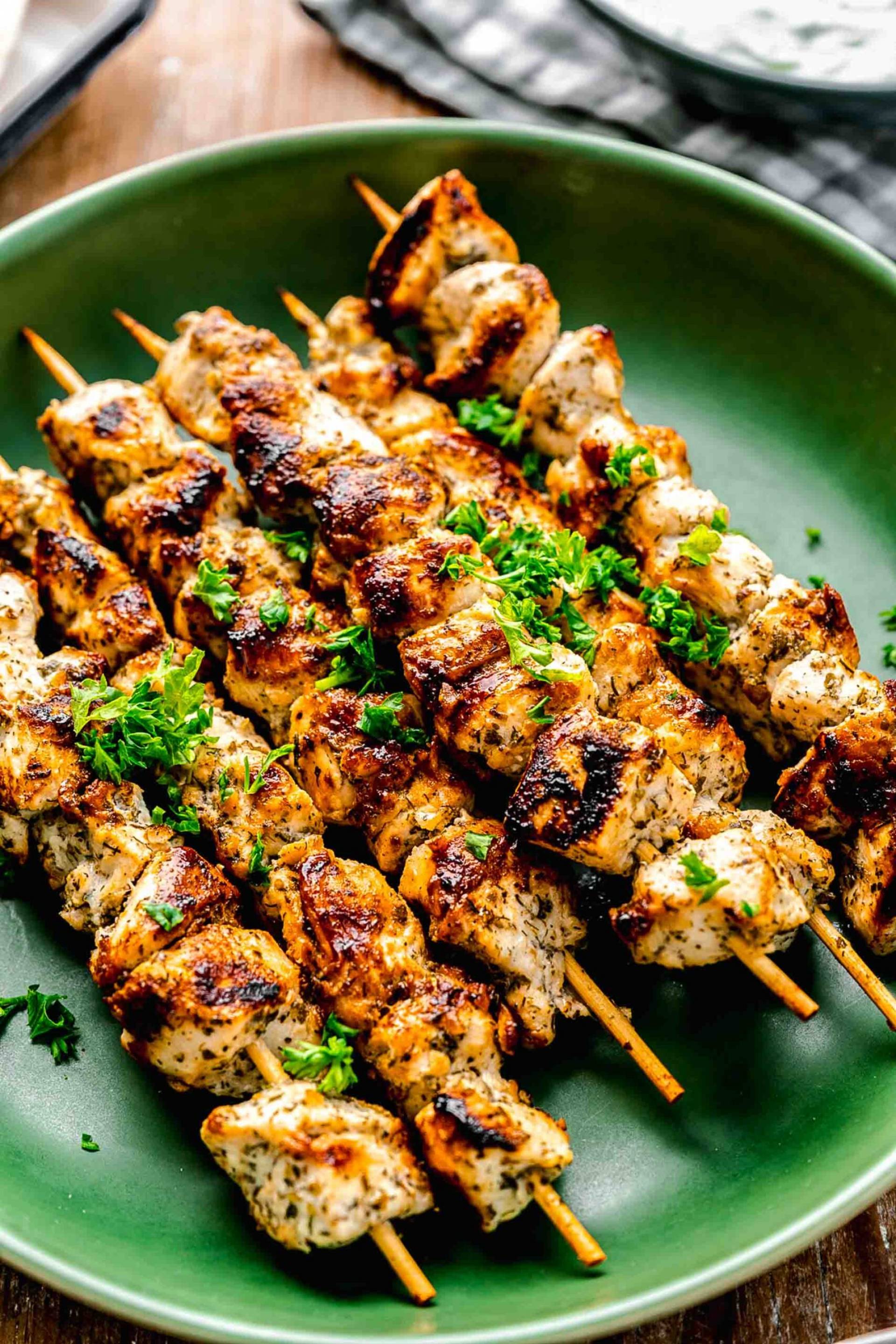 Chicken Souvlaki [Low Carb]