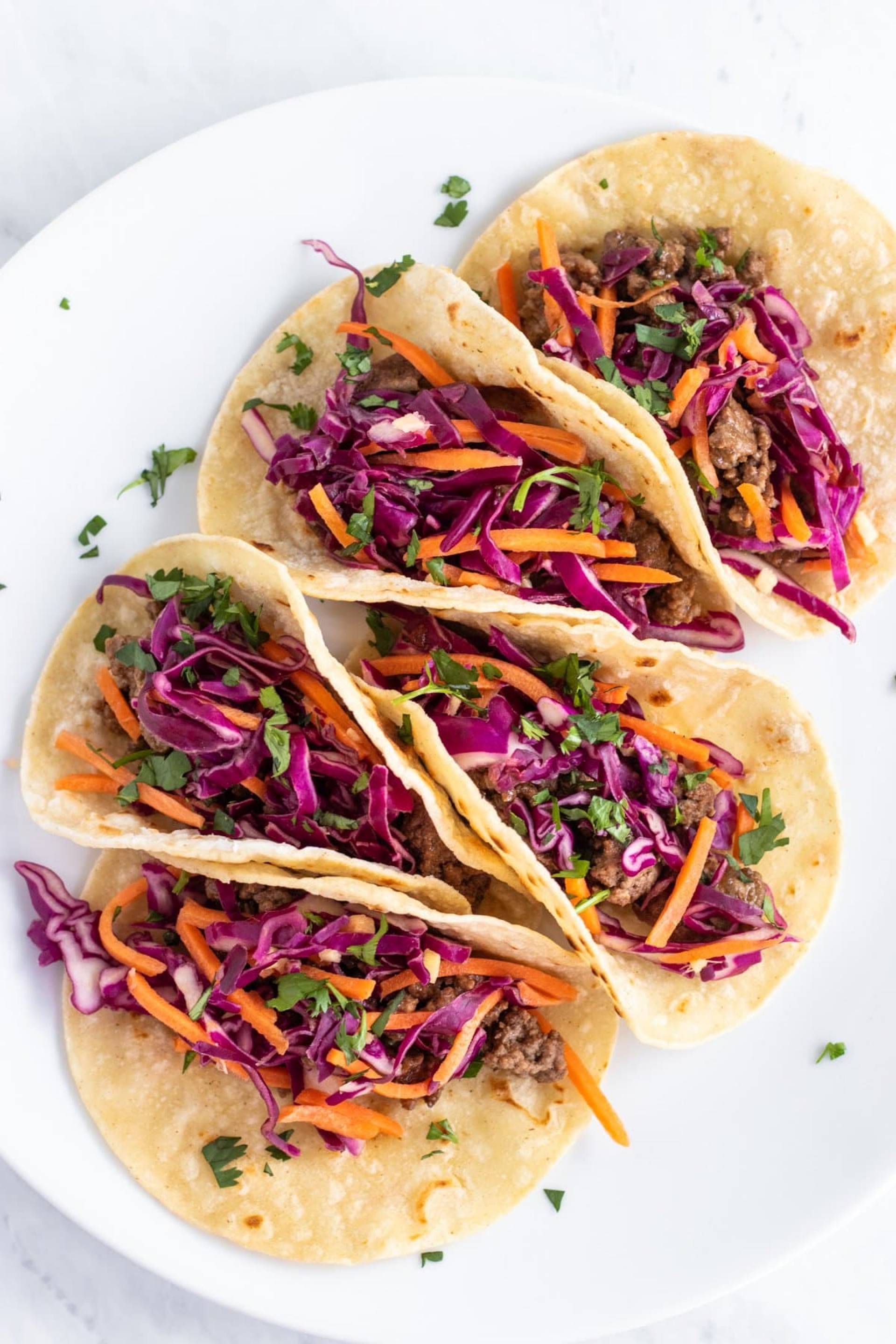 Korean Beef Tacos [Low Carb]