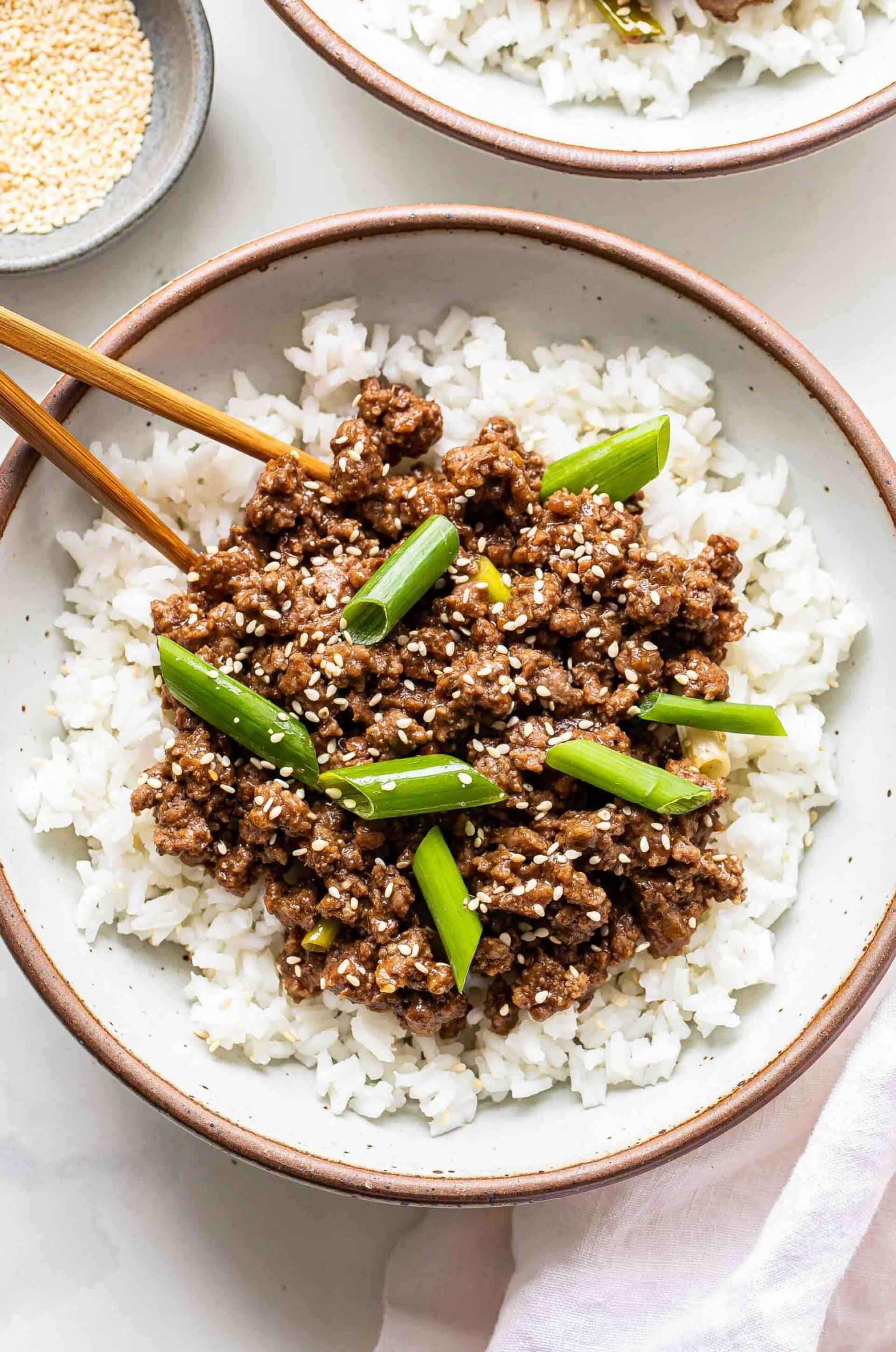 Mongolian Ground Beef